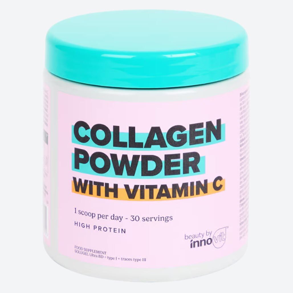 Collagen Powder mit Vitamin C High Protein Kollagenpulver 300 g Pulver