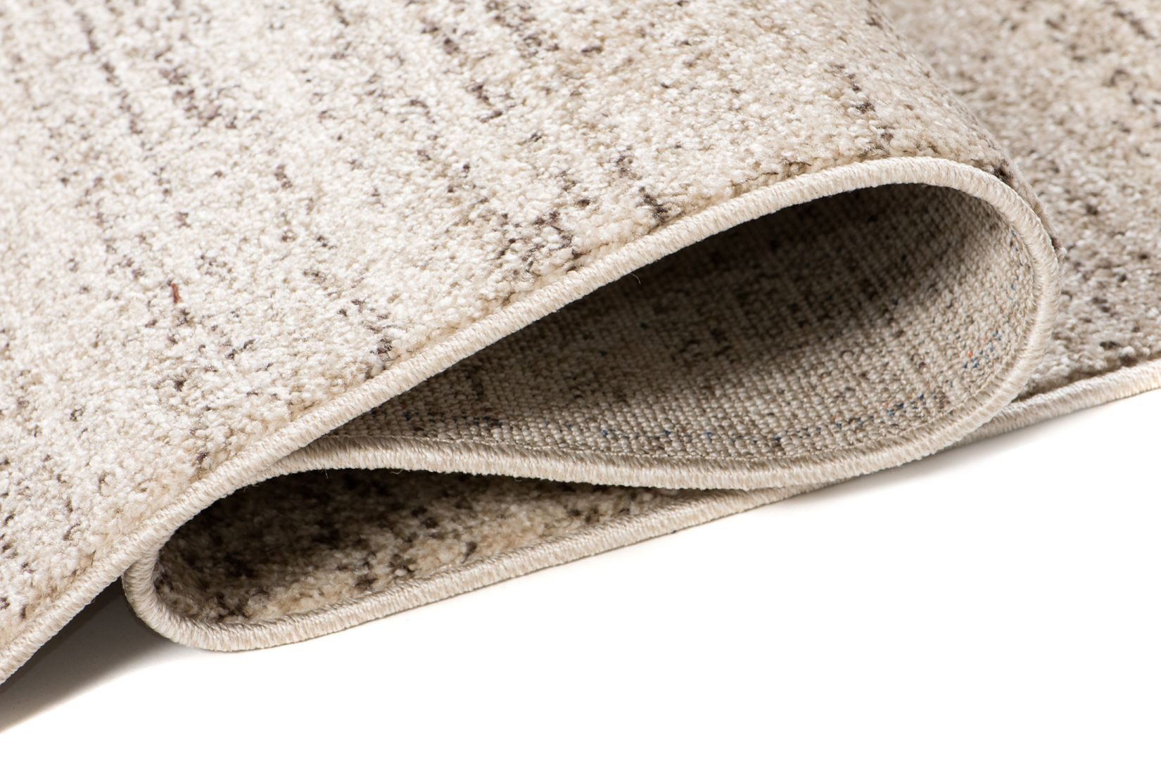 Mazovia Läufer Modern Einfarbig Beige Creme Flur, Schlafzimmer, Diele, Fußbodenheizung – Bild 5 von 5