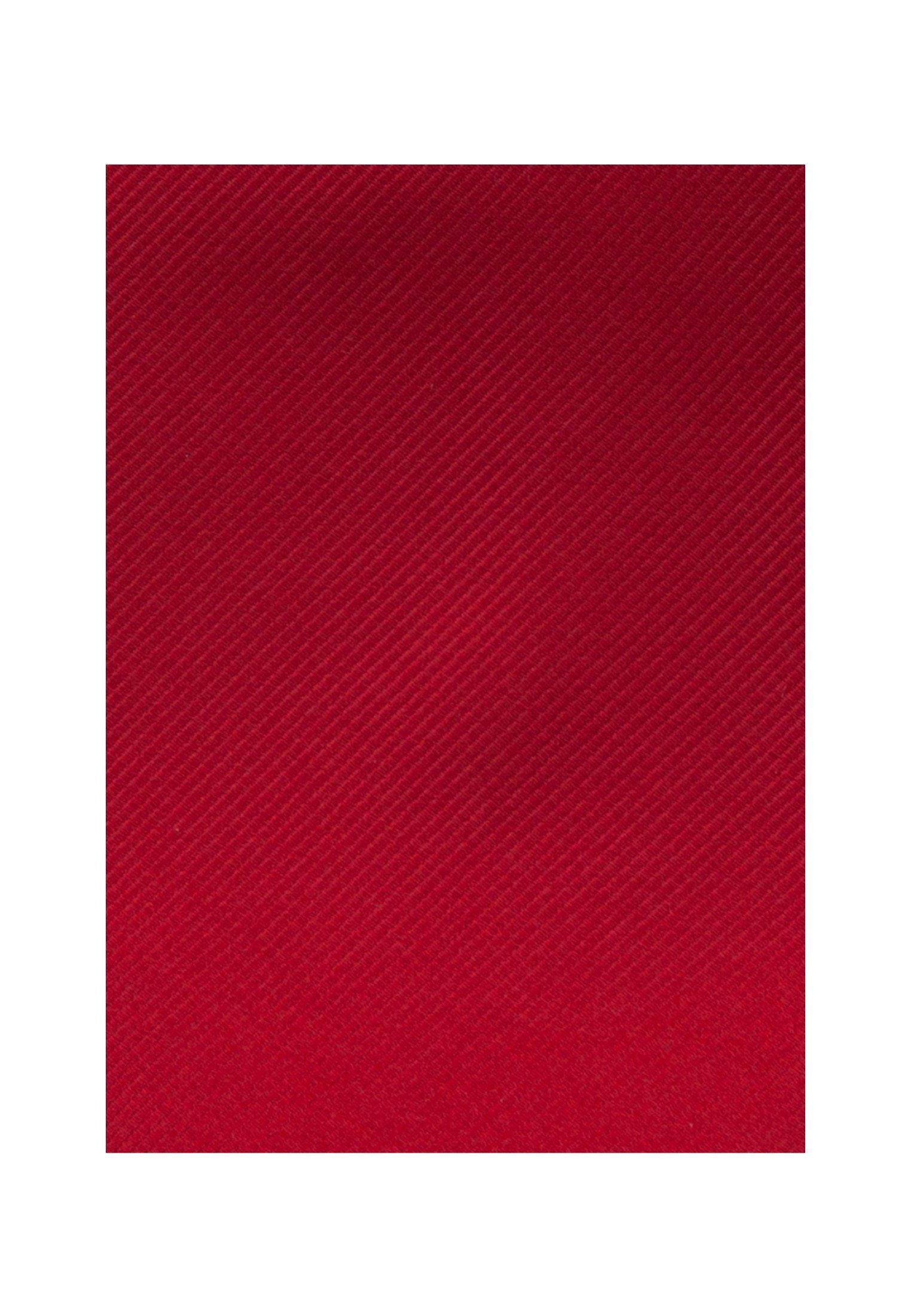 (7cm) Rot Uni Krawatte Breit seidensticker Schwarze Rose