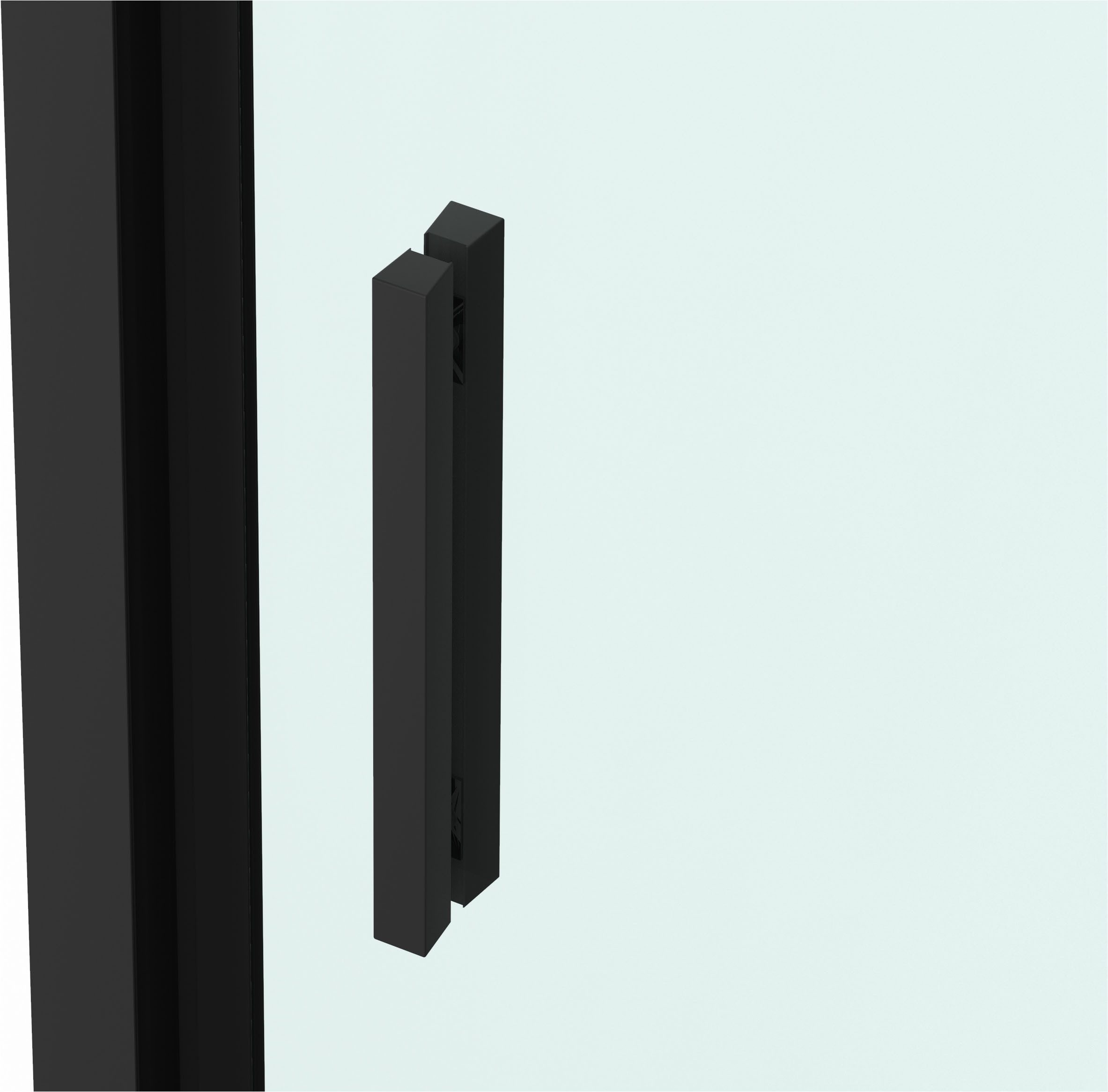 Sanotechnik Runddusche Sanotechnik SlimLIne Rundduschkabine schwarz, Einscheibensicherheitsglas