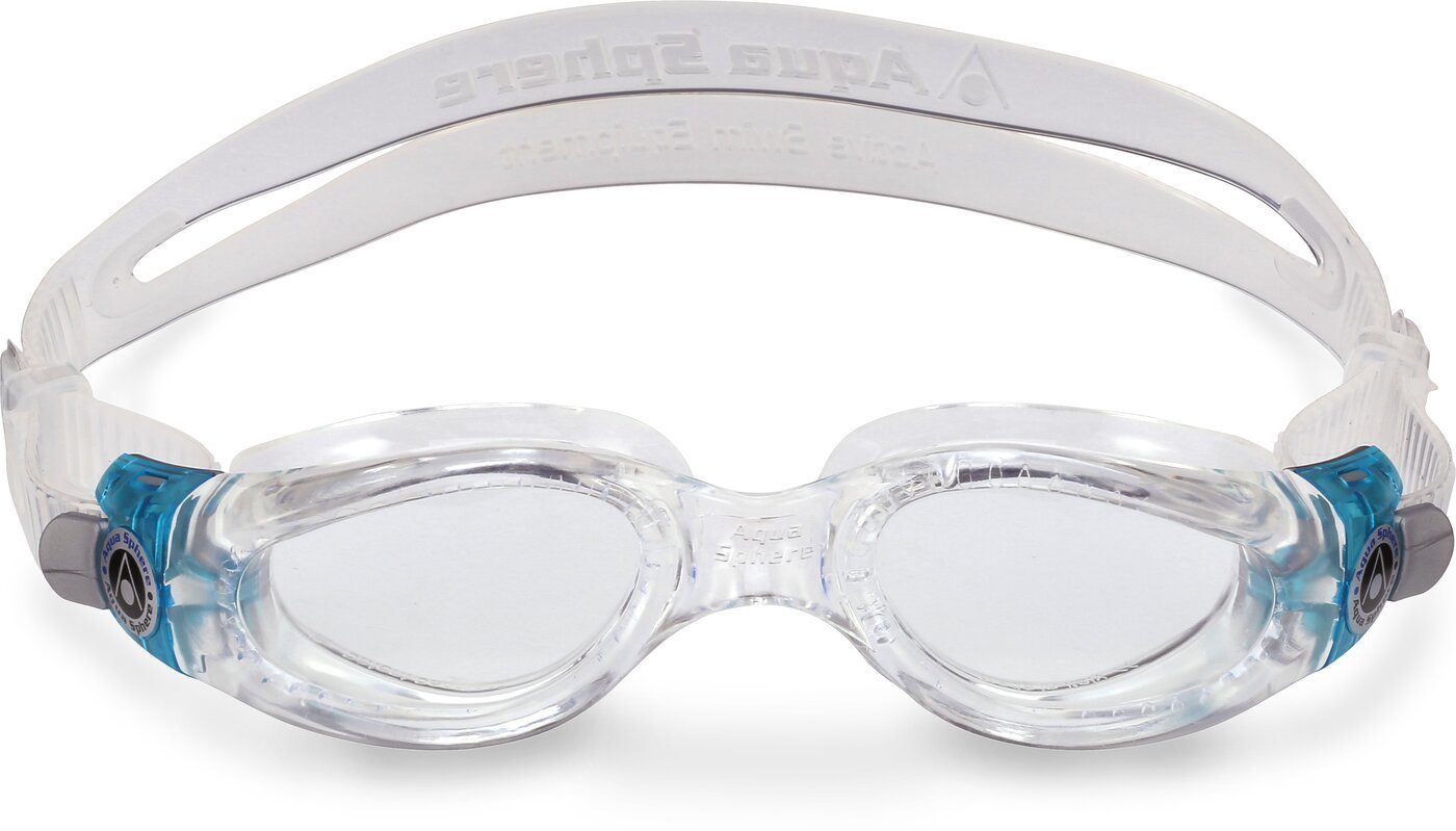 Aqua Sphere Schwimmbrille KAIMAN COMPACT FIT TRANSPARENT TURQUOISE L