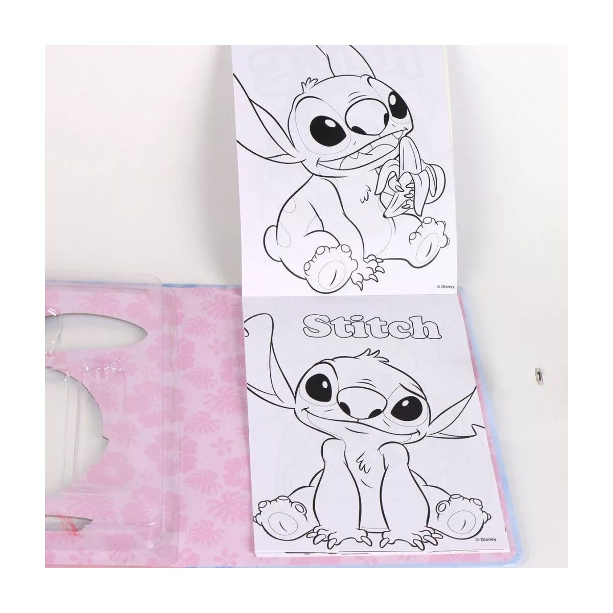 Disney Kreativset Disney Lilo und Stitch Banana Ausmalheft-Set mit Schablone