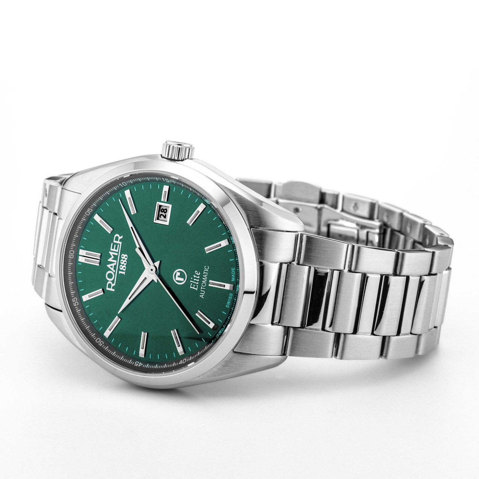 Roamer Schweizer Uhr Elite, (Set, mit Wechselband), Automatik