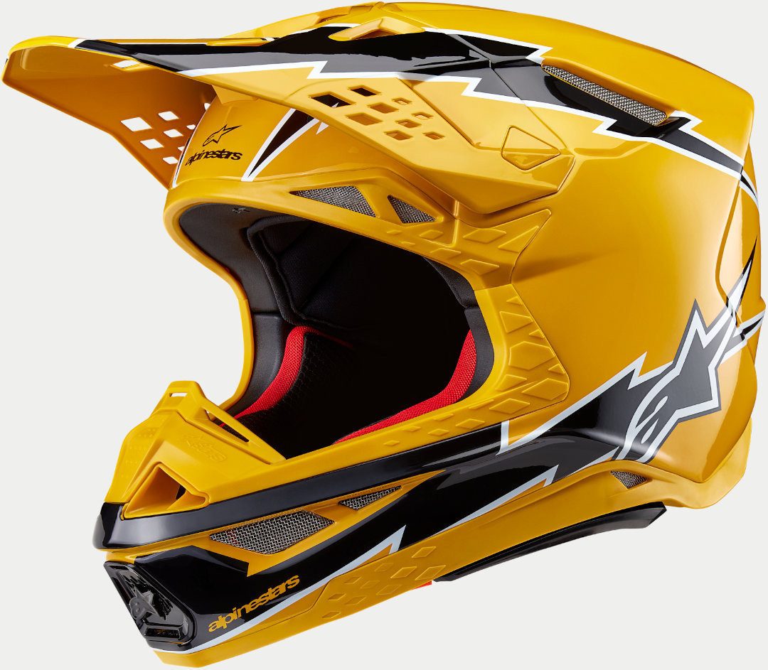 Alpinestars Motocrosshelm Supertech S-M10 Ampress 2024 Motocross Helm ...
