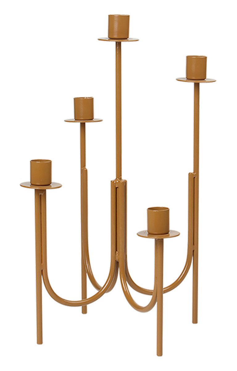 Broste Copenhagen Kerzenleuchter Farri Leuchter golden brown 36cm