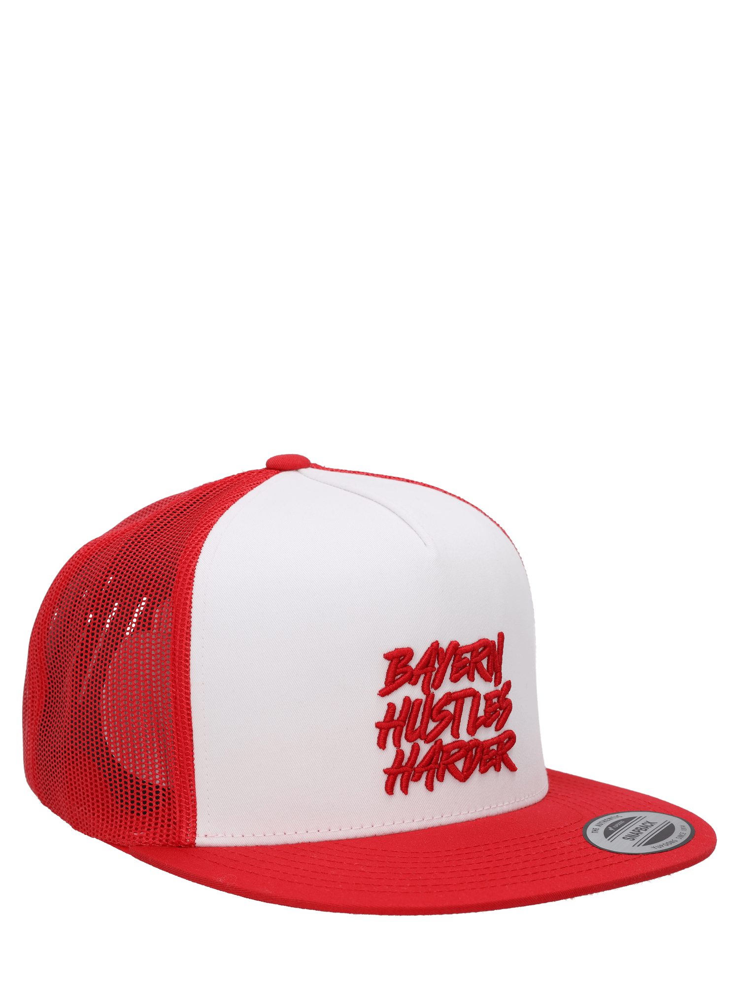 FC Bayern München Baseball Cap FC Bayern München I Trucker Snapback Hustles Harder I Unisex
