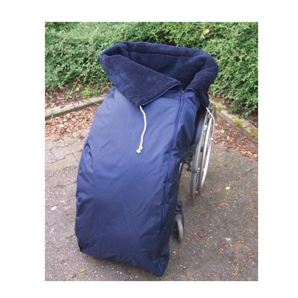 ORGATERM Fußsack Webpelz Schlupfsack für Rollstuhlfahrer