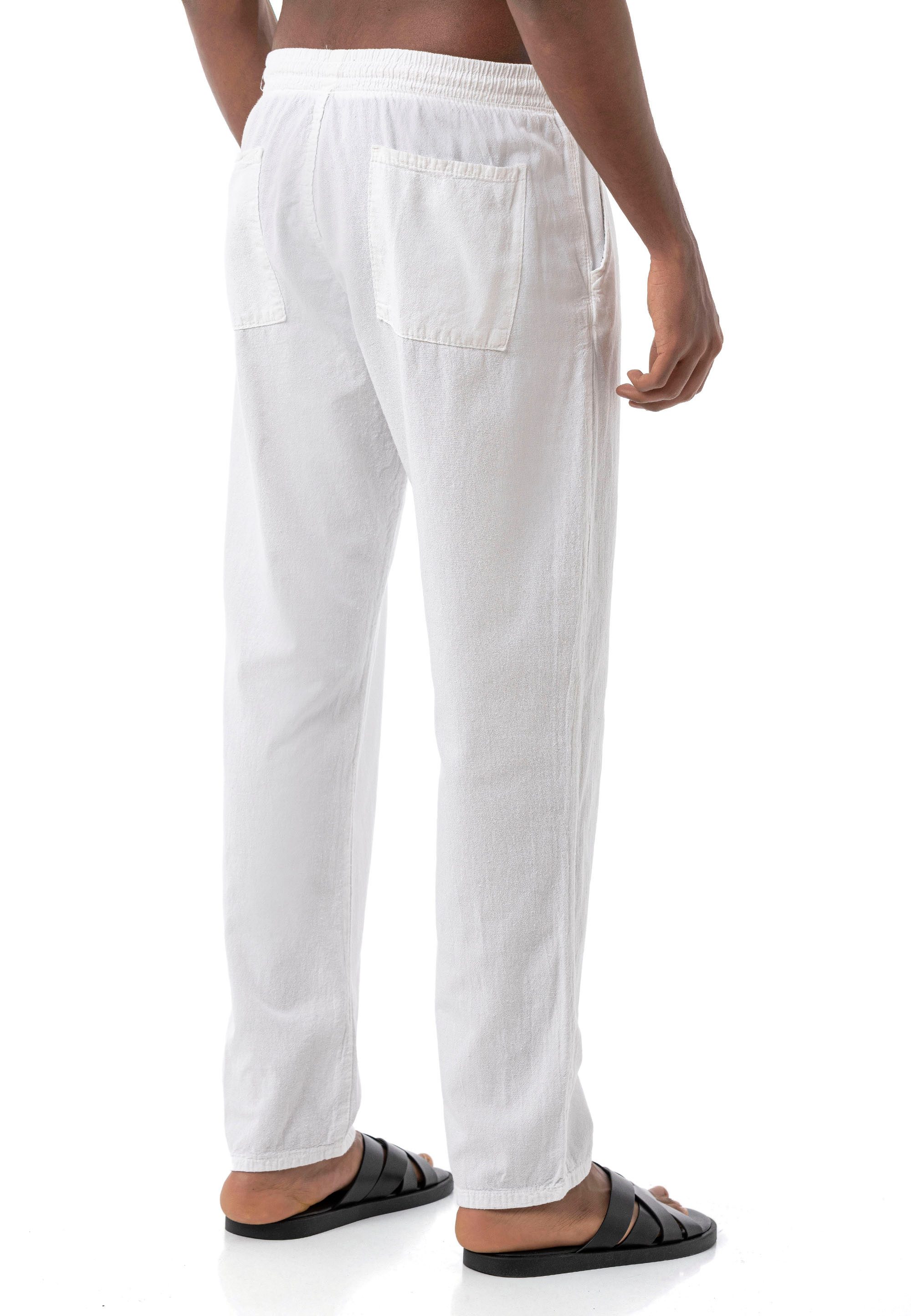 RedBridge Schlupfhose Luftige Freizeithose mit Gummibund – Gerade Passform, leichter Stoff – Bild 4 von 5