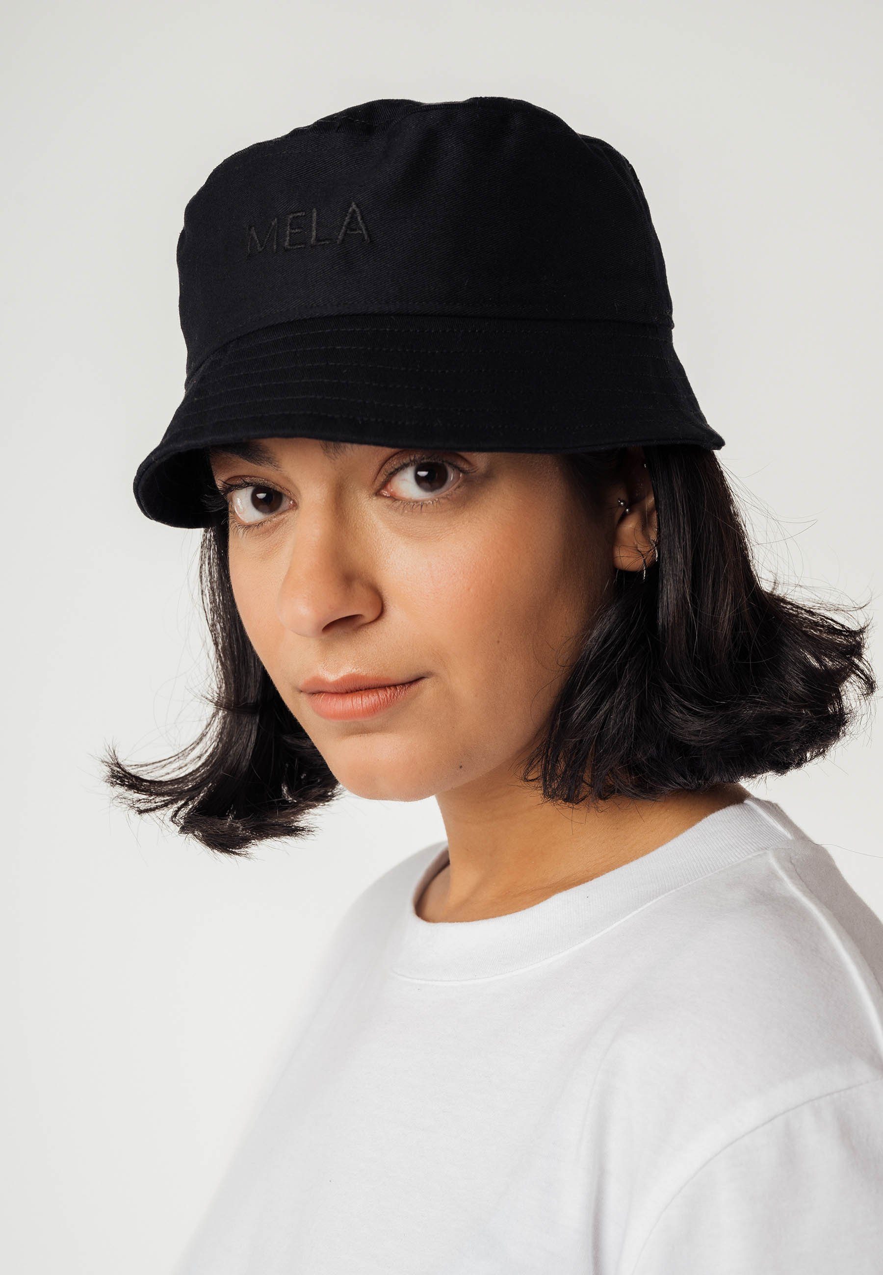 MELA Schirmmütze Bucket Hat Style AFTAB Gesteppte Krempe