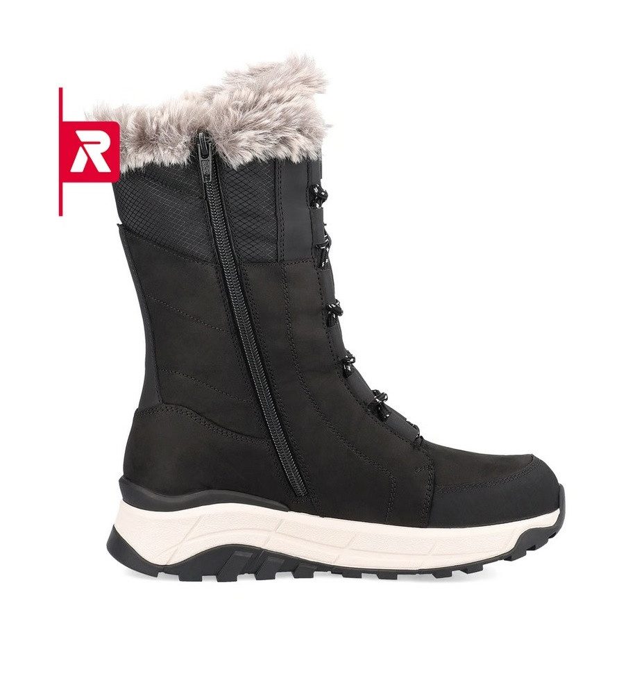 Rieker Evolution W0070-00 Rauhleder (Stiefel mit seitlichen Reissverschluss günstig online kaufen