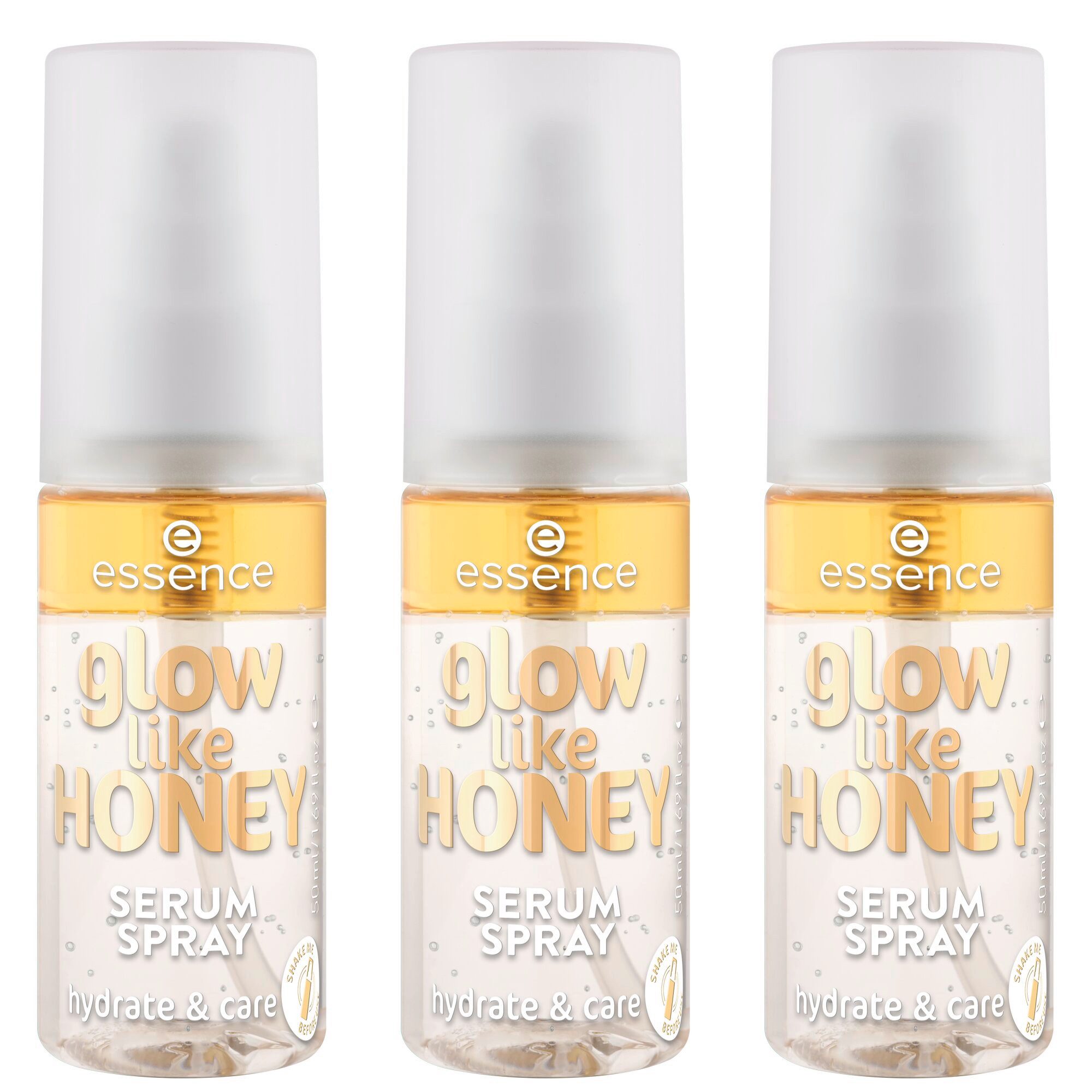 Essence Gesichts- und Körperspray what the length! lash growth serum Set, 3-tlg.