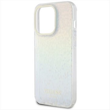 Guess Smartphone-Hülle Guess Apple iPhone 15 Pro Max Schutzhülle Mirror Disco Mehrfarbig