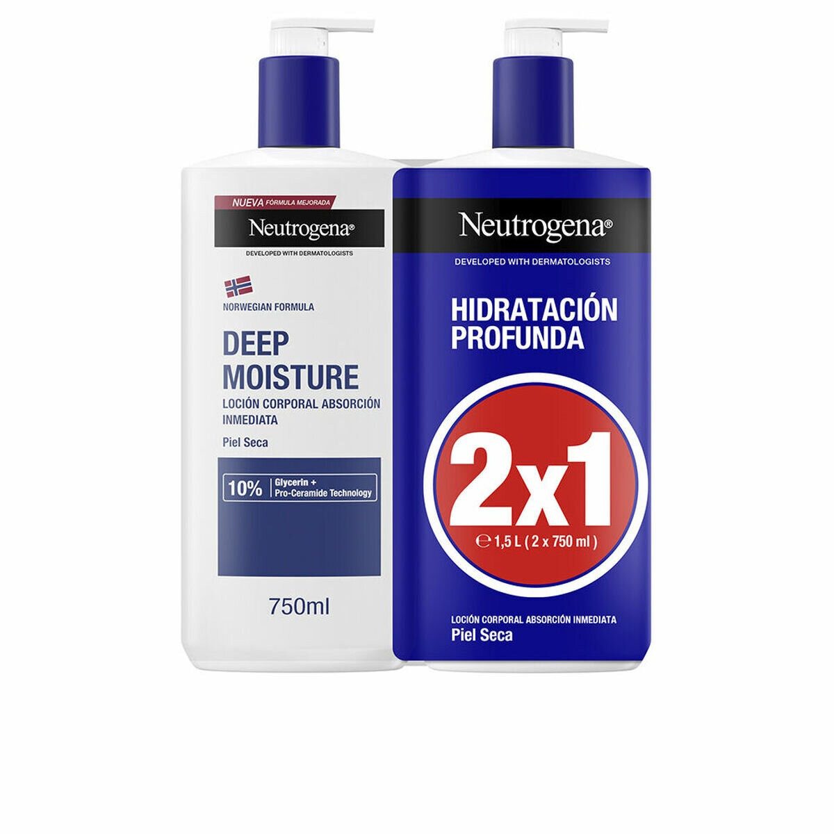 Neutrogena Körperlotion DEEP HYDRATION Lotion für trockene Haut