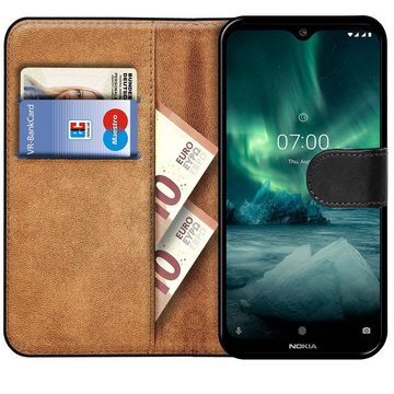 CoolGadget Handyhülle Book Case Handy Tasche für Nokia 7.2 / 6.2 6,3 Zoll, Hülle Klapphülle Flip Cover Nokia 6.2, 7.2 Schutzhülle stoßfest