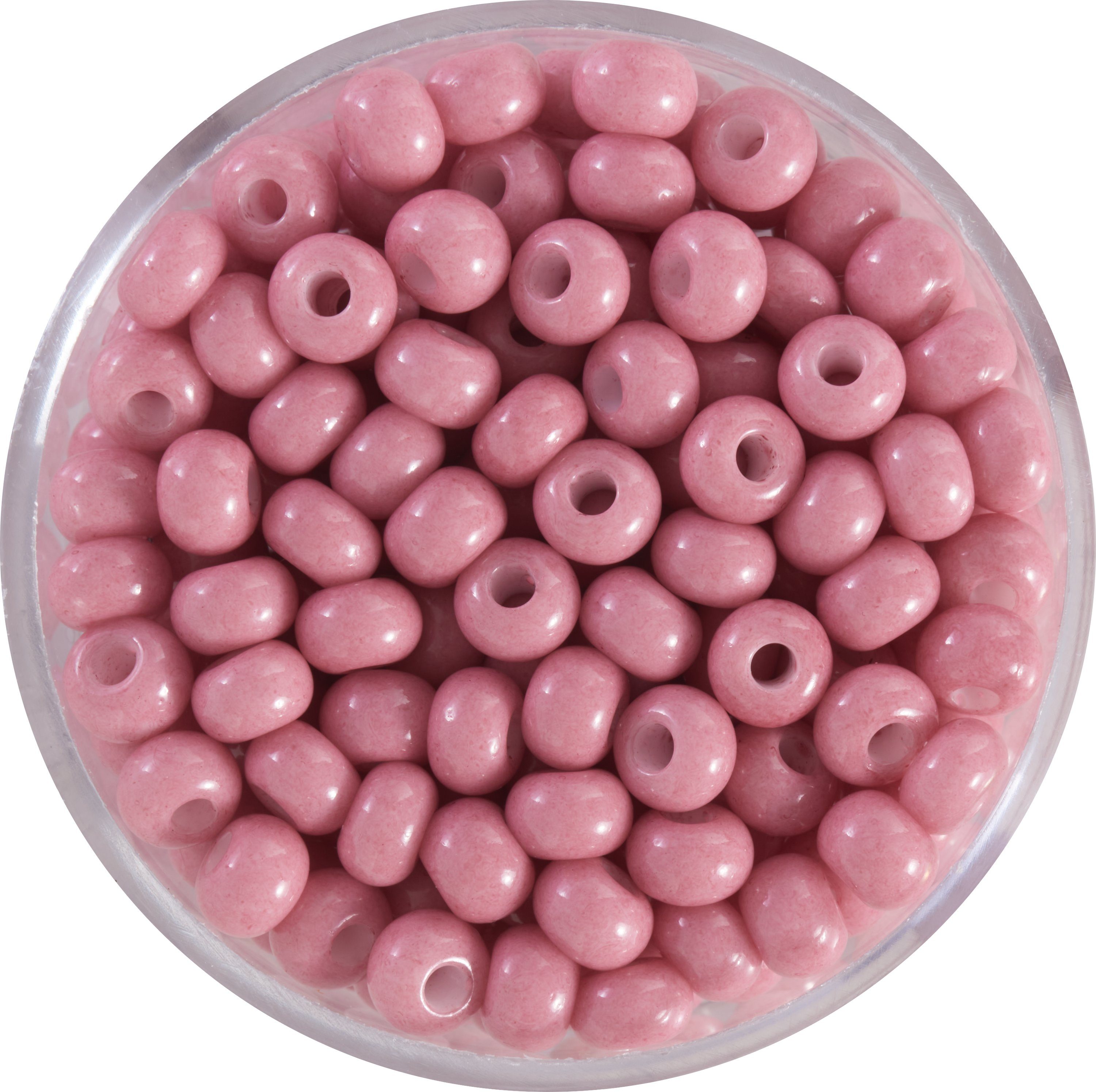 Pracht Bastelperlen Rocailles, satte Farben, 4,5 mm