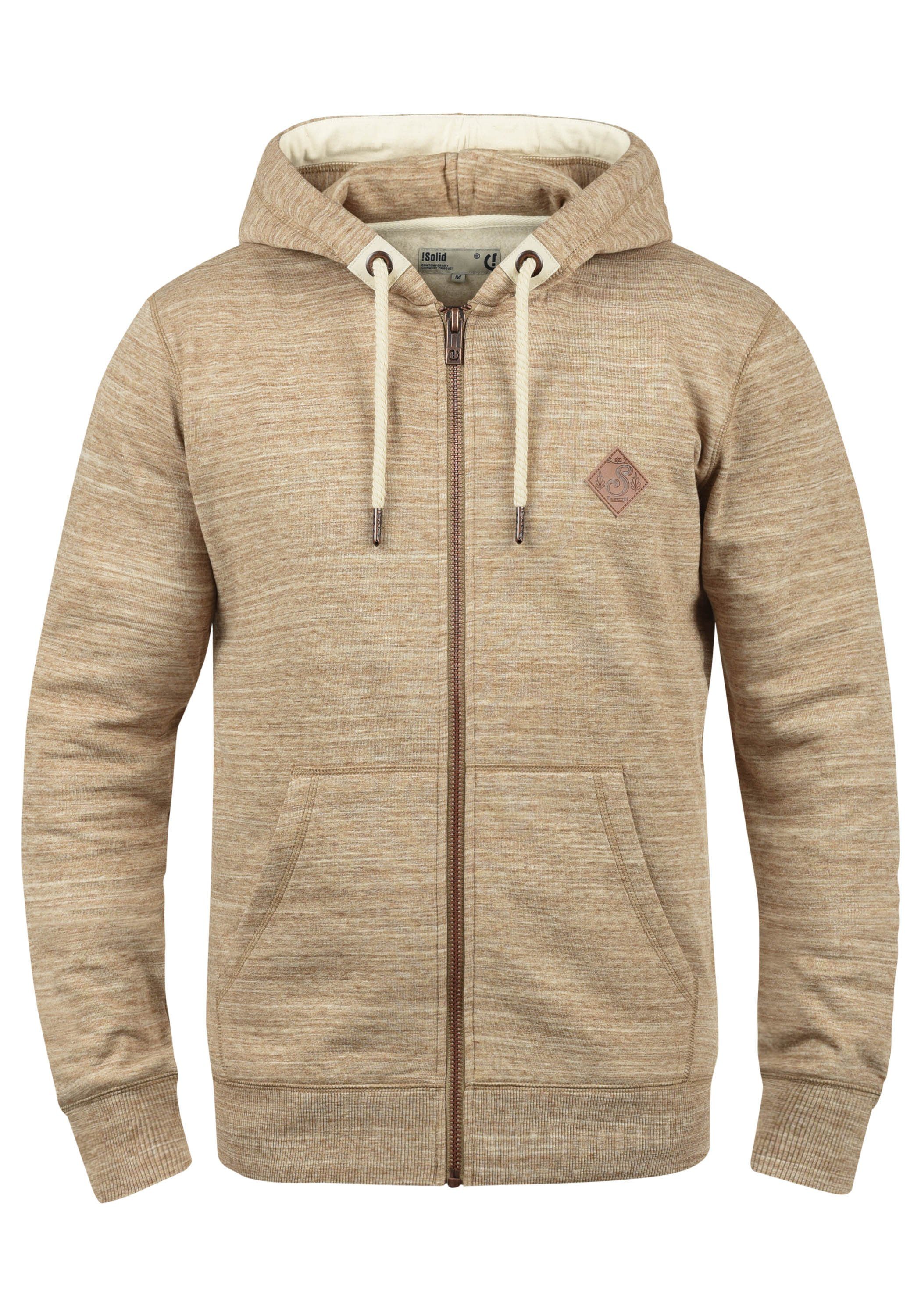 !Solid Kapuzensweatjacke SDCraig Dune (5409)