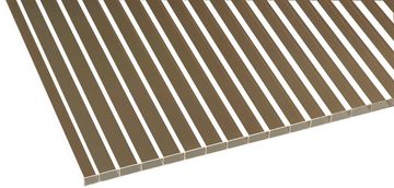 GUTTA Terrassendach Premium, BxT: 511x406 cm, Bedachung Dachplatten, BxT: 510x406 cm, Dach Acryl bronce