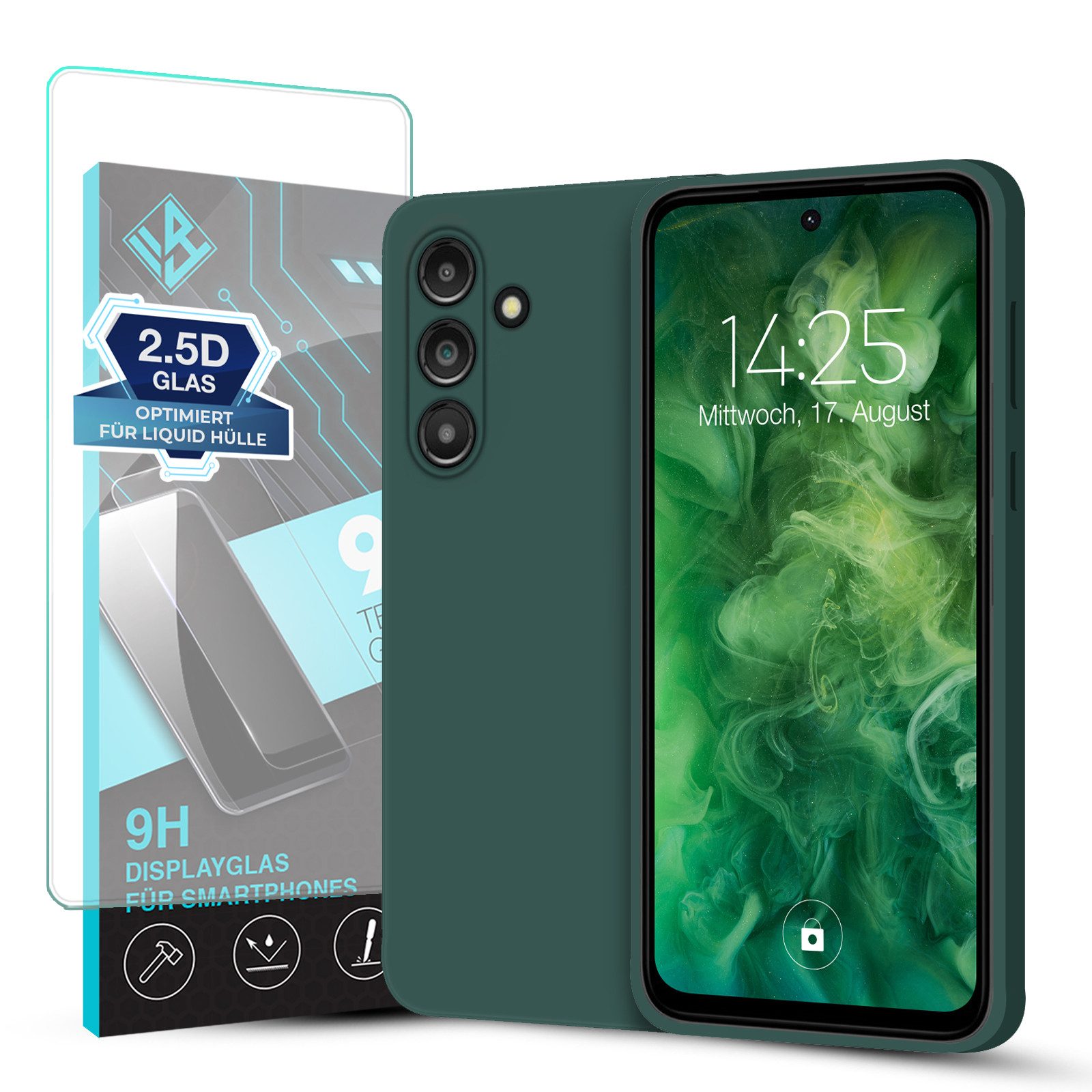 Tec-Expert Handyhülle SoftGrip Cover Hülle für Samsung Galaxy S24+, Handy Case Bumper integrierter Kameraschutz flexibel