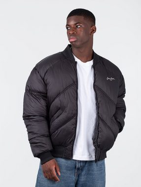 Sean John Bomberjacke Sean John Script Logo Bomber Puffer