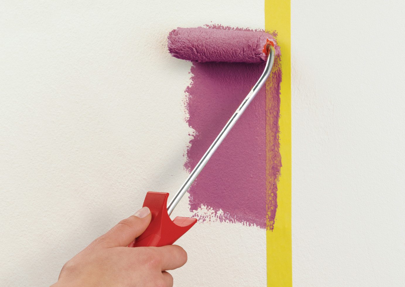 tesa Kreppband tesa Profi-Malerband Innen 25 m x 38 mm, gelb