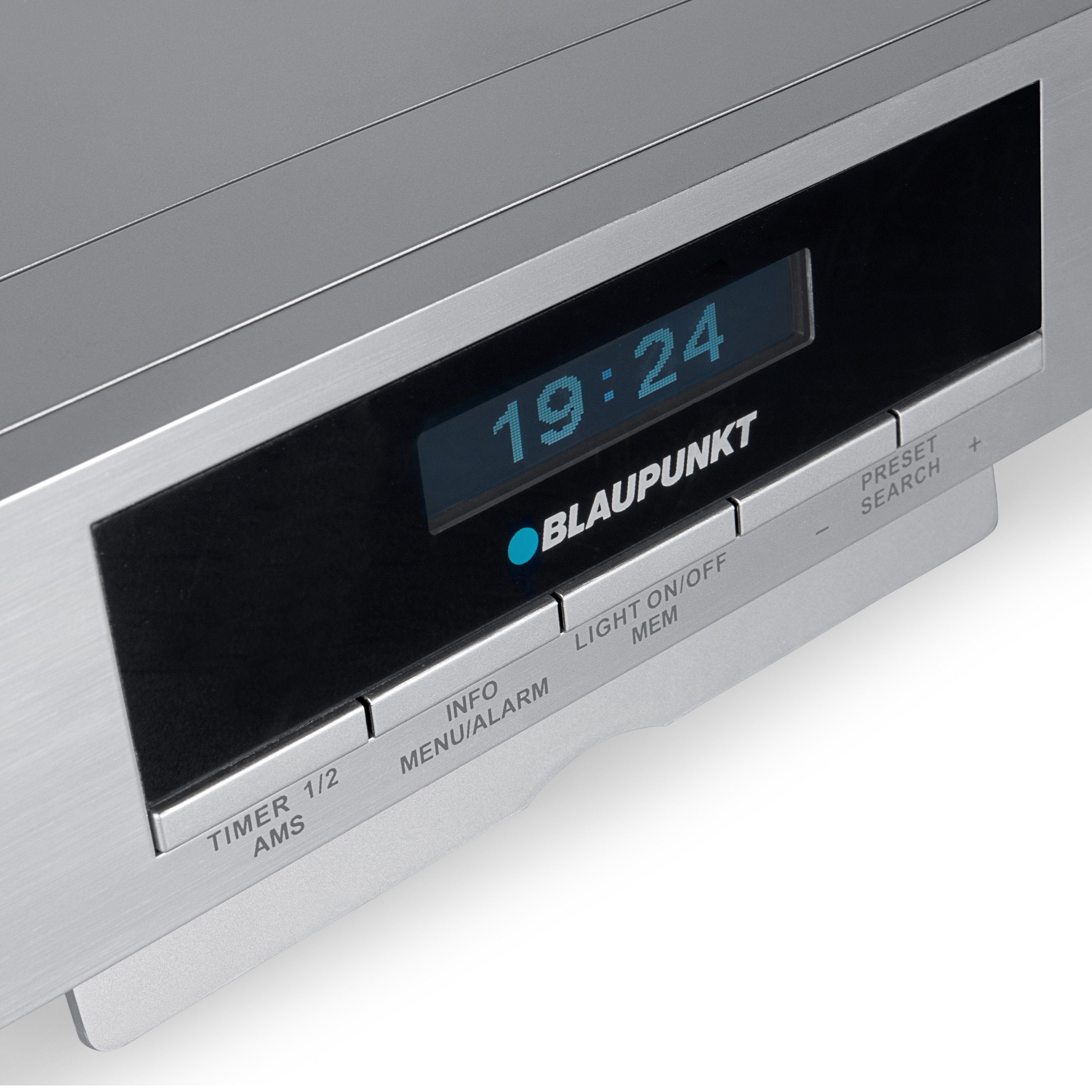 Blaupunkt KRD 30 Küchen-Radio (Digitalradio mit und für FM-Tuner, DAB+, RDS, Backvorgänge) Coutdown-Timer 2 Koch- FM-Tuner silber 1,60 W, und mit Bluetooth, UKW RDS, UKW (DAB)
