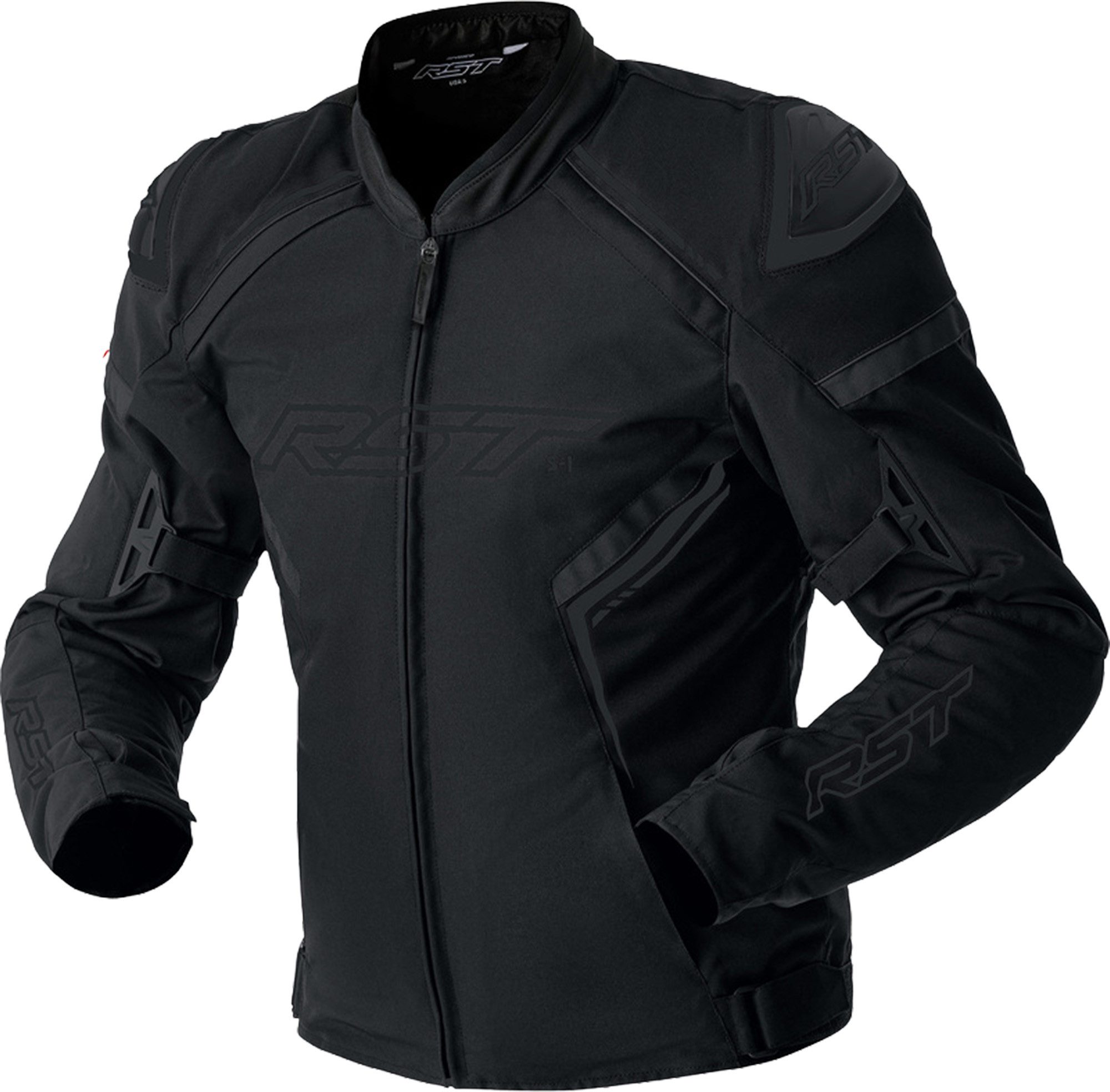 RST Motorradjacke S1 D3O wasserdichte Motorrad Textiljacke Verbindungsreißverschluss,Ellenbogenprotektoren enthalten,herausn