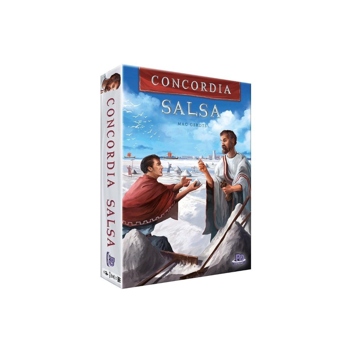 PD-Verlag Spiel, Familienspiel PDVD1005 - Salsa - Concordia, für 2-5 Spieler, ab 12..., Strategiespiel