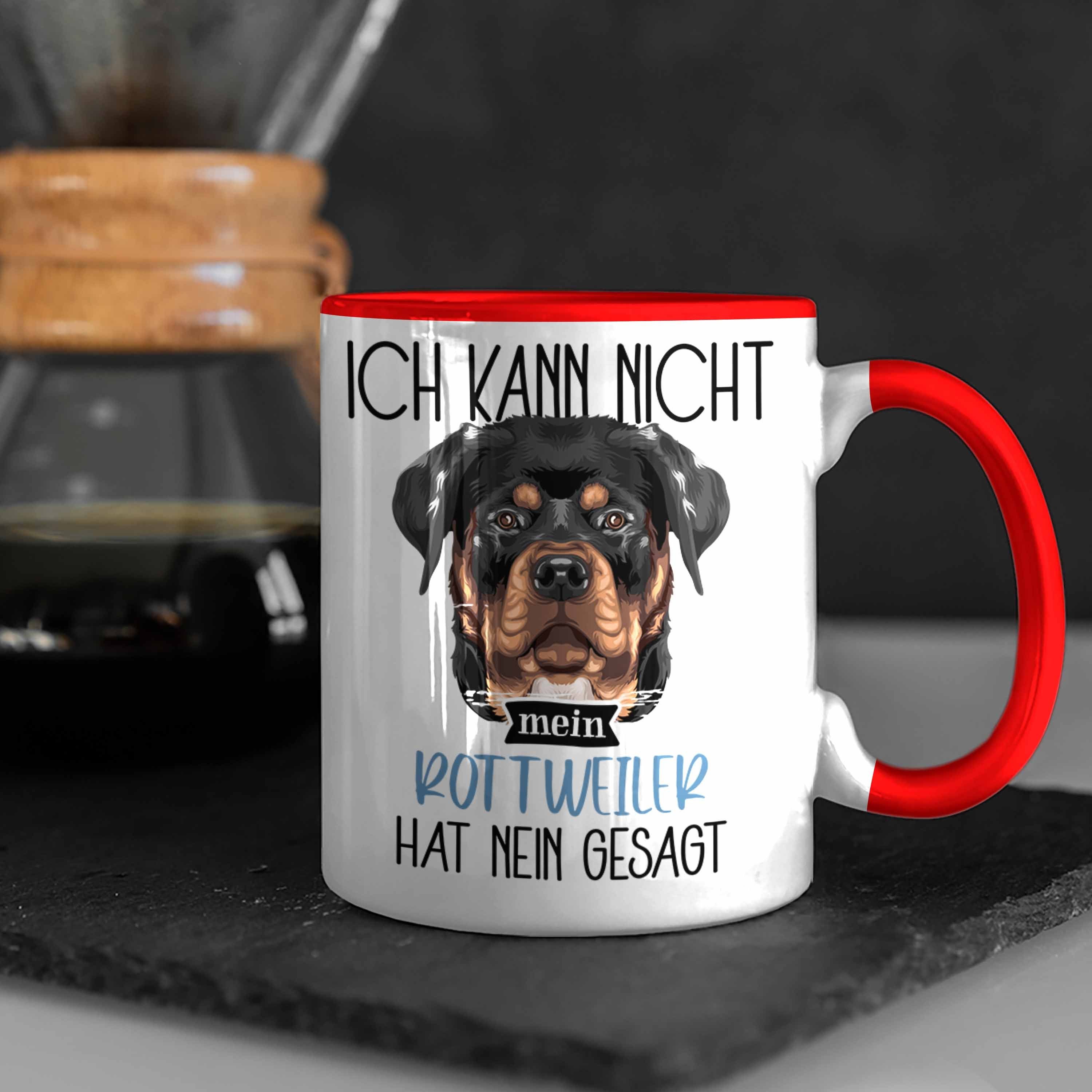 Ka Ich Tasse Geschenk Spruch Geschenkidee Lustiger Tasse Trendation Besitzer Rottweiler