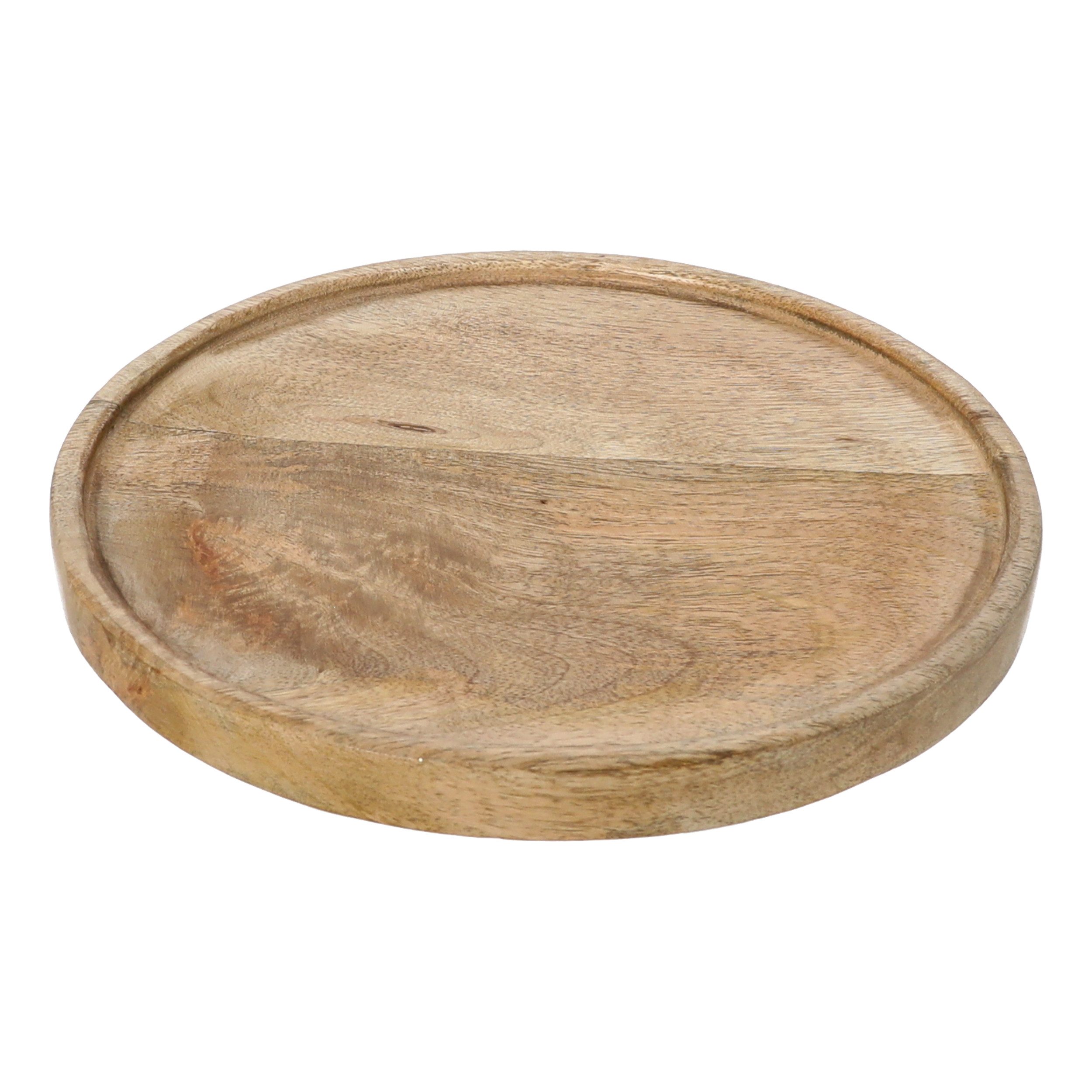 Meinposten Dekoteller Teller Mango Holz Dekobrett günstig online kaufen