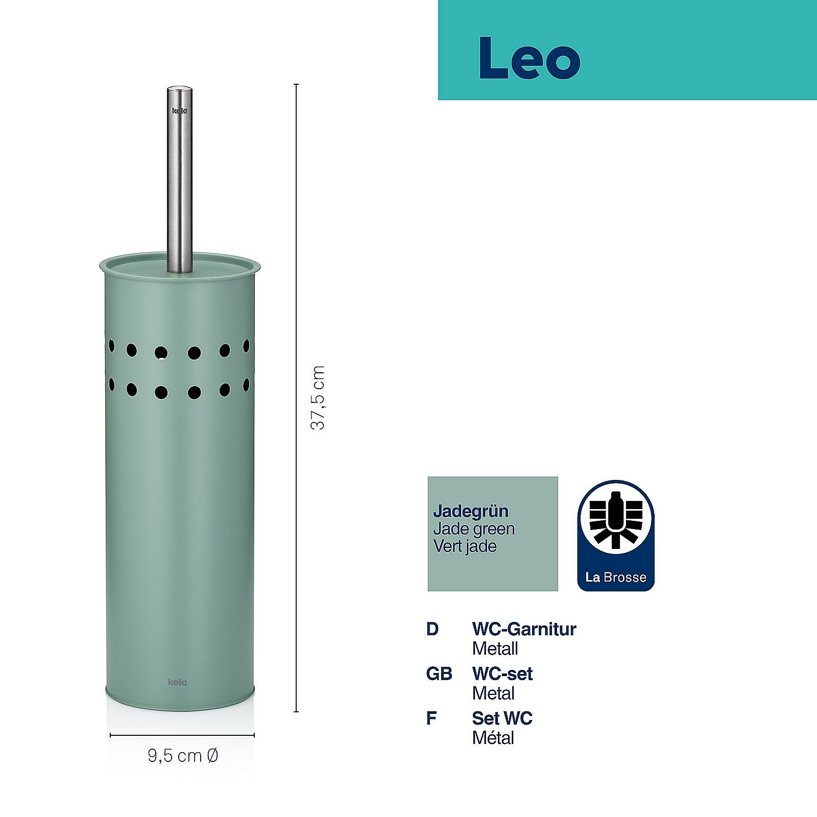kela WC-Garnitur Leo 23112