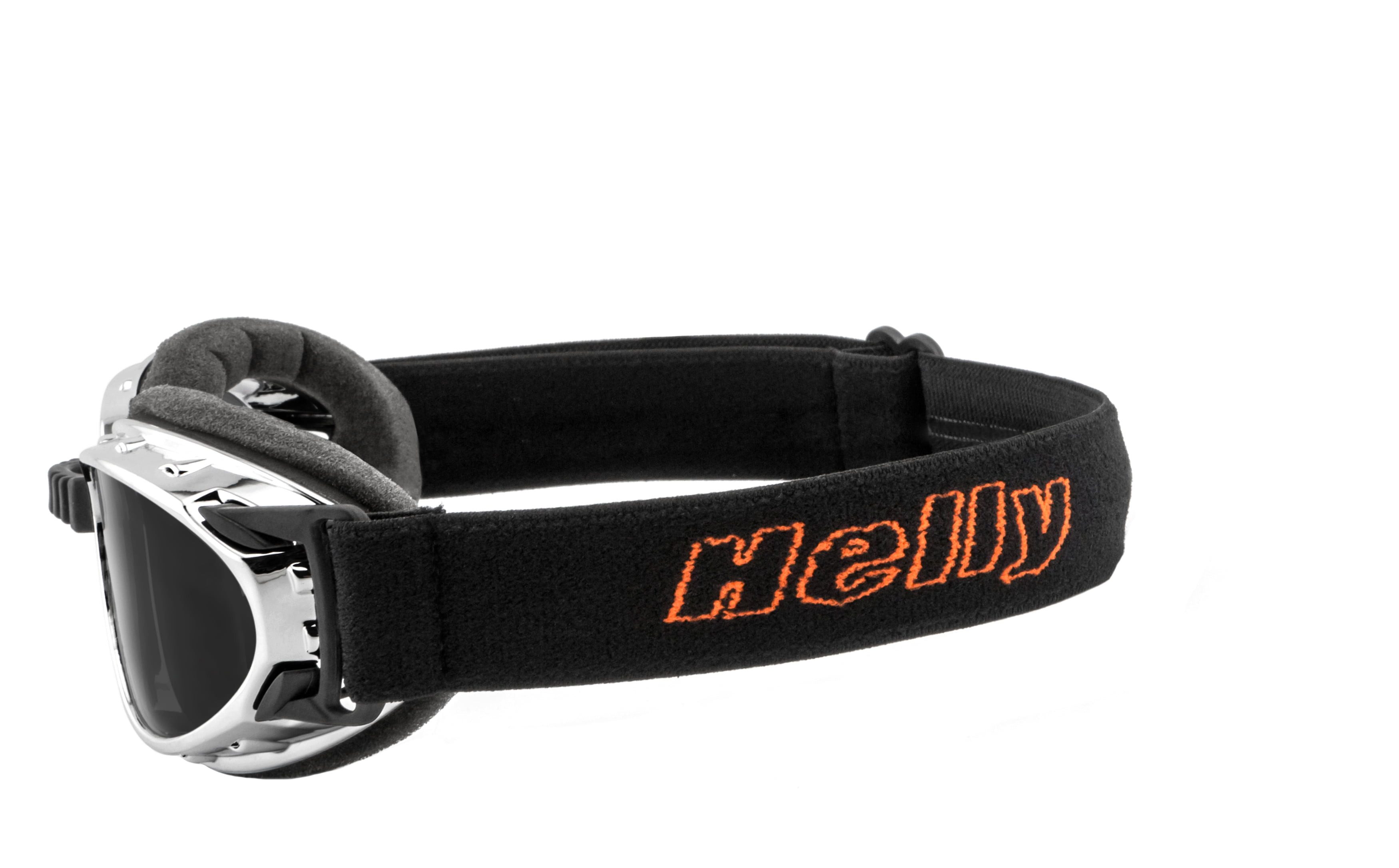 Helly - No.1 Bikereyes Motorradbrille 1331, gepolsterte Motorradbrille