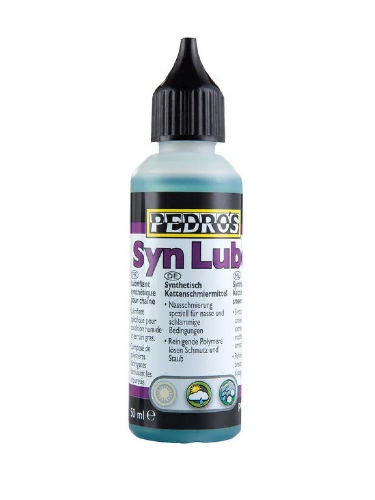Pedros Fahrradöl Kettenöl Pedros Syn Lube 50 ml, Tropfflasche, synthetisch