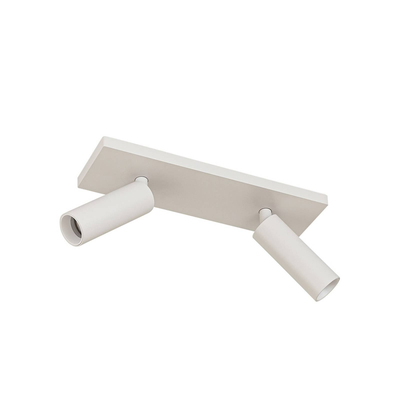 Arcchio Deckenstrahler Brinja Slim, Metall, Weiß IP20, 2 x 5 W LED (GU10 MR11)