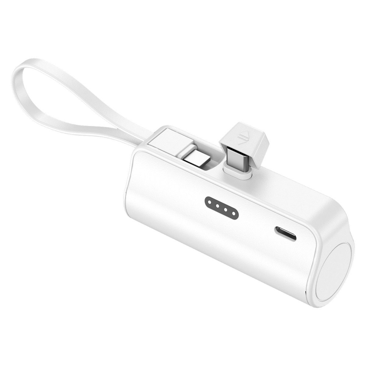 AeroAxis 2 in 1 5000mAh Powerbank Tragbar Ladegerät Externer Akku für Handy Powerbank 5000 mAh, Kompakt & Leicht, Ideal für Reisen,Outdoor