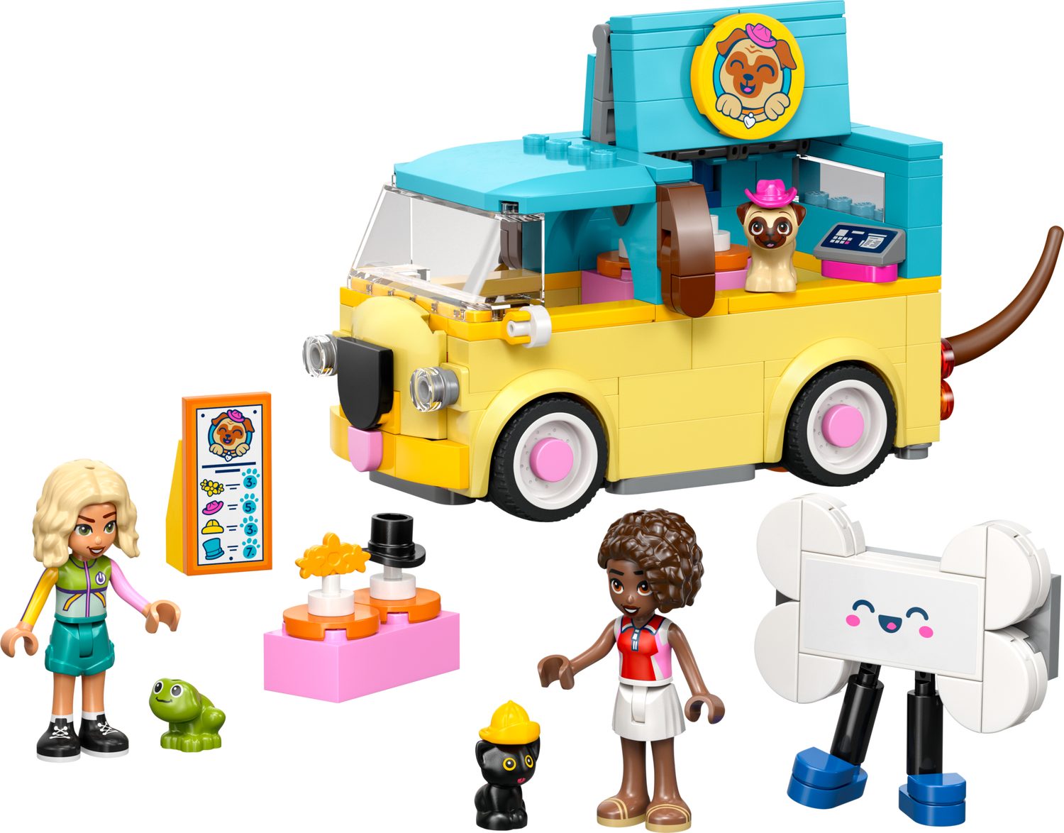 LEGO® Friends 42678 Haustierzubehör-Van Spielbausteine, (Set, 237 St., Set)