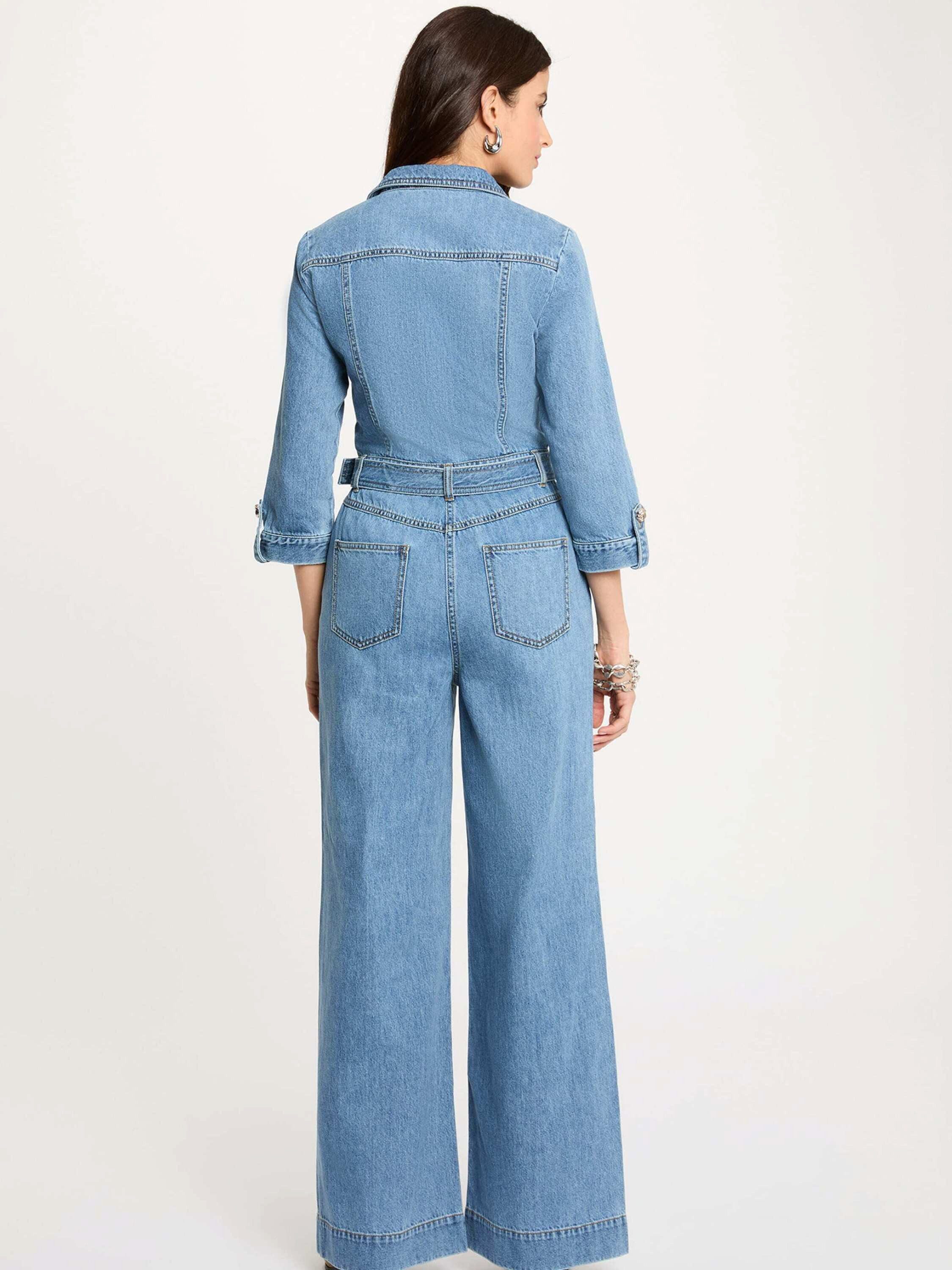 MORGAN Jumpsuit 261-PIMA (1-tlg) Plain/ohne Details