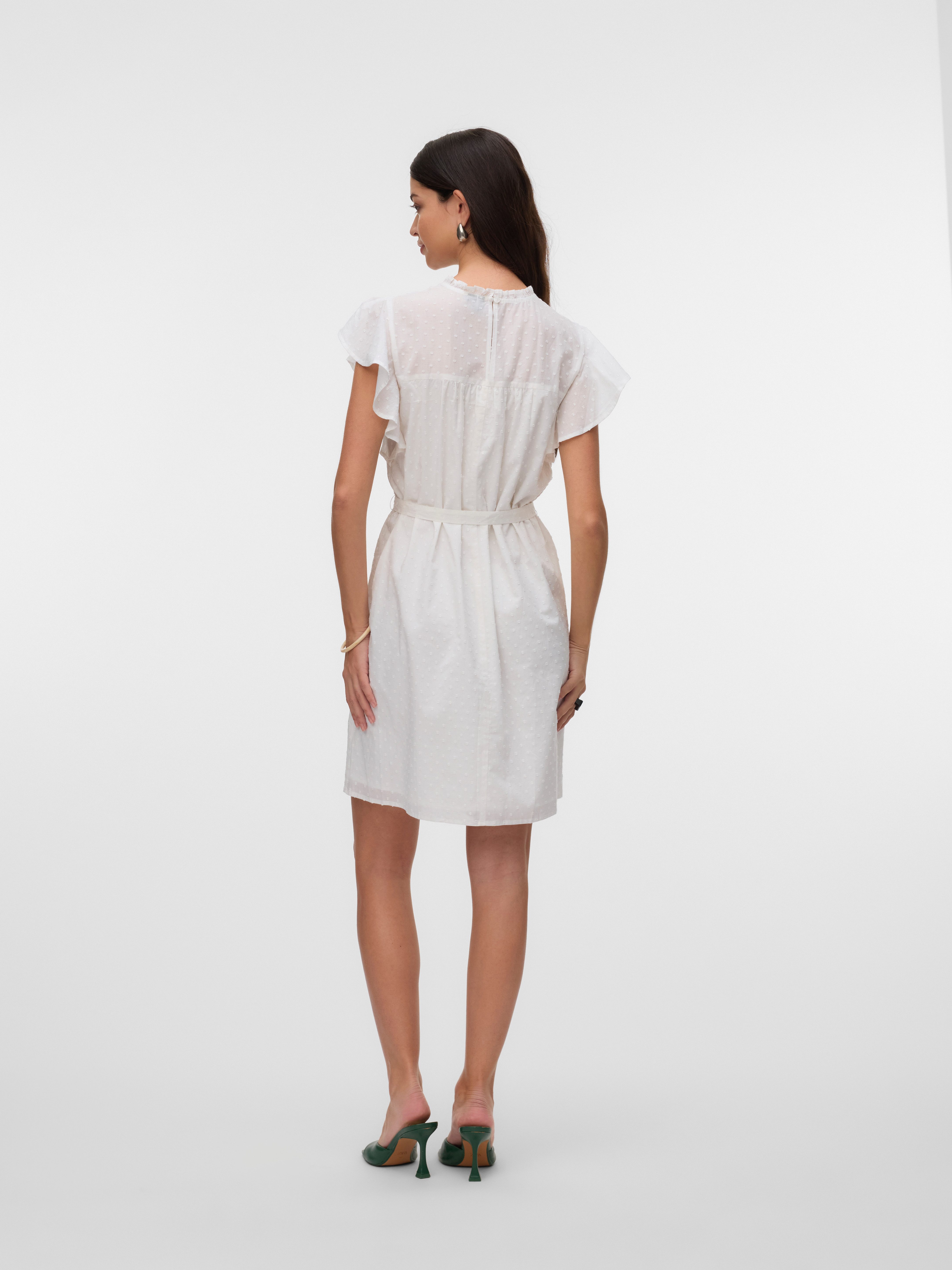 Vero Moda Minikleid VMTRINE SL SHORT LACE DRESS WVN GA NOOS Sommerkleid