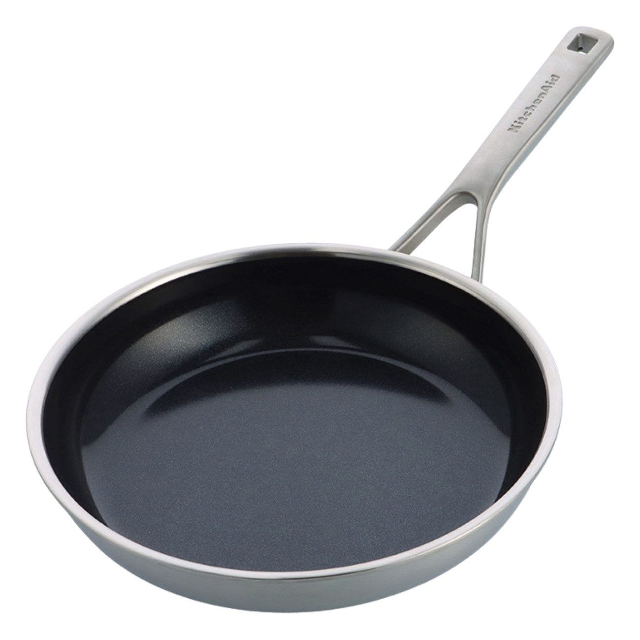 KitchenAid Bratpfanne Multi-Ply Stainless Steel Non-Stick (CC004950-001), Edelstahl