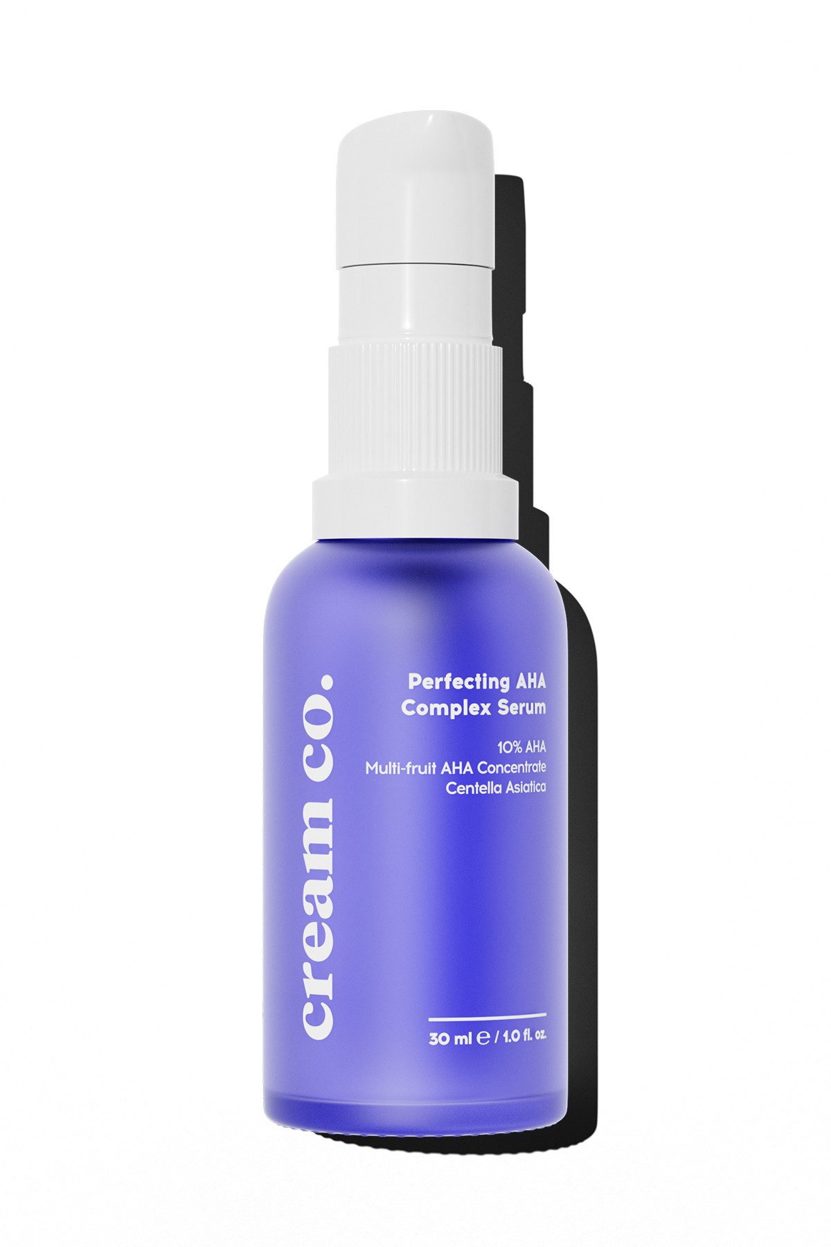 cream co. Gesichtsserum Cream Co. 30ml AHA Serum mit Glykolsäure & Milchsäure, für Mischhaut