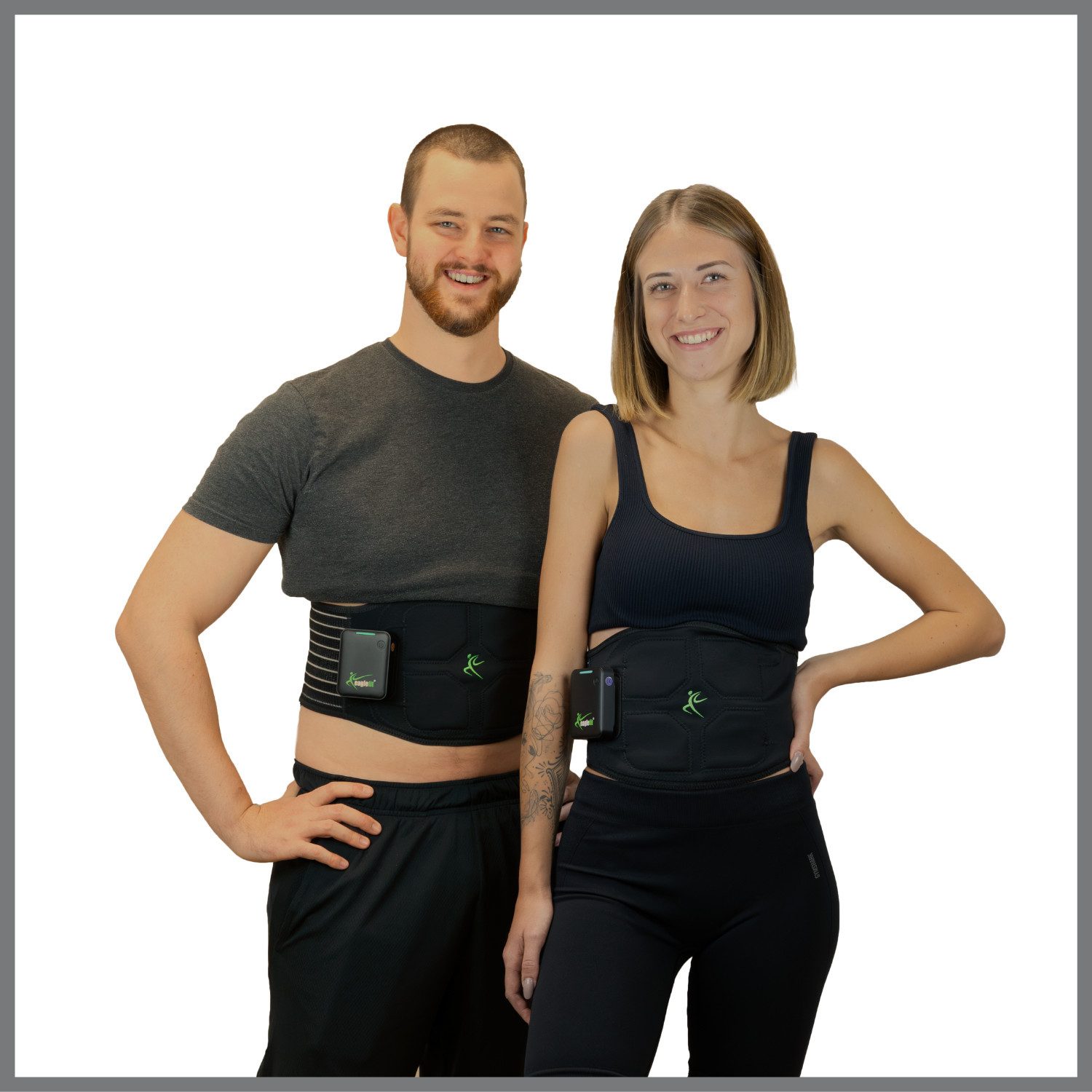 EMS-Gerät eaglefit EMS BELT 2.0 mit 6 Elektroden, Bauch- oder Rückentraining