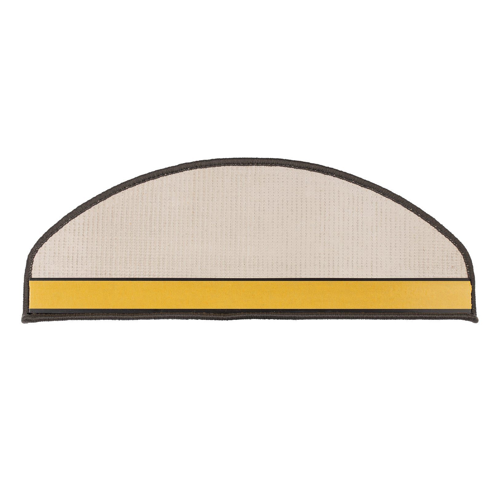 casa pura Stufenmatte Sisal Pure Nature, 2 Größen, Treppenschutz, mit Umkettelung, Halbrund, Höhe: 8 mm