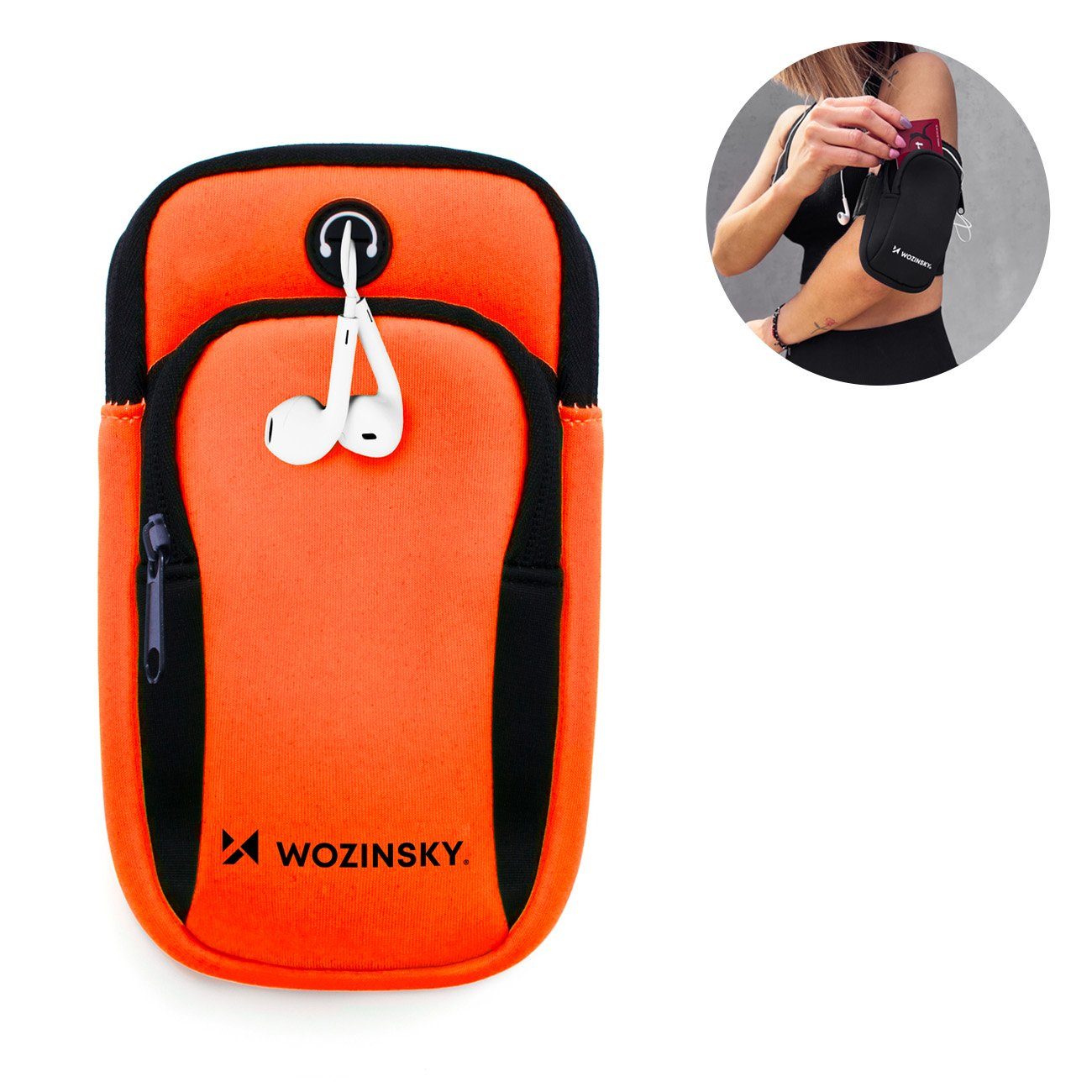 Wozinsky Handytasche Wozinsky Laufband für Handys Armband Handytasche