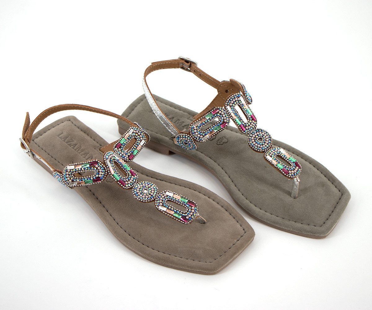 Lazamani Damen Sandale - 33.540 Riemchensandale