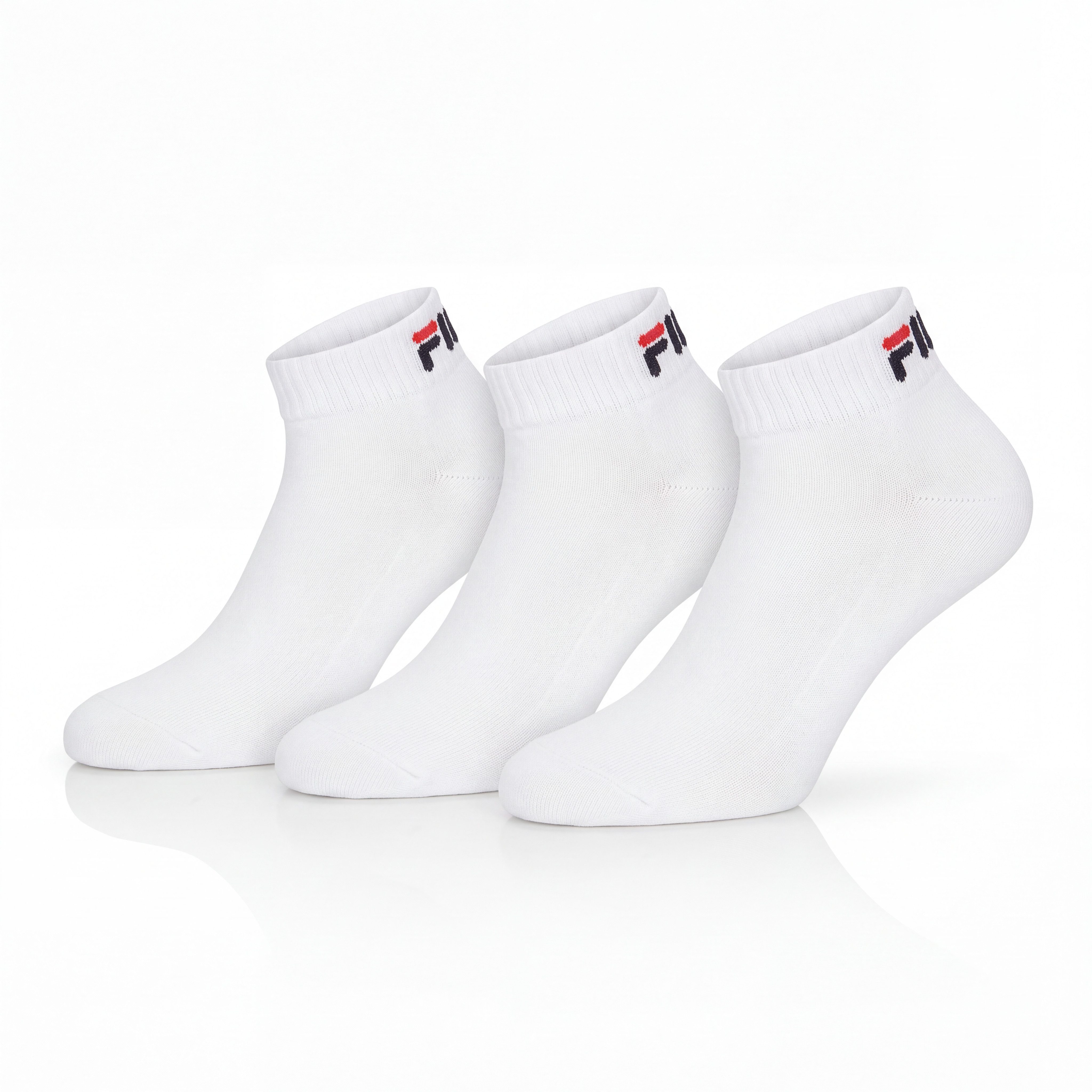 Fila Kurzsocken UNISEX INVISIBLE PLAIN SOCKS (3-Paar) mit Logostickerei. Reduzierter Preis € 7,99. Unverbindliche Preisempfehlung € 9,90, (€ 2,66 pro 1 Paar)