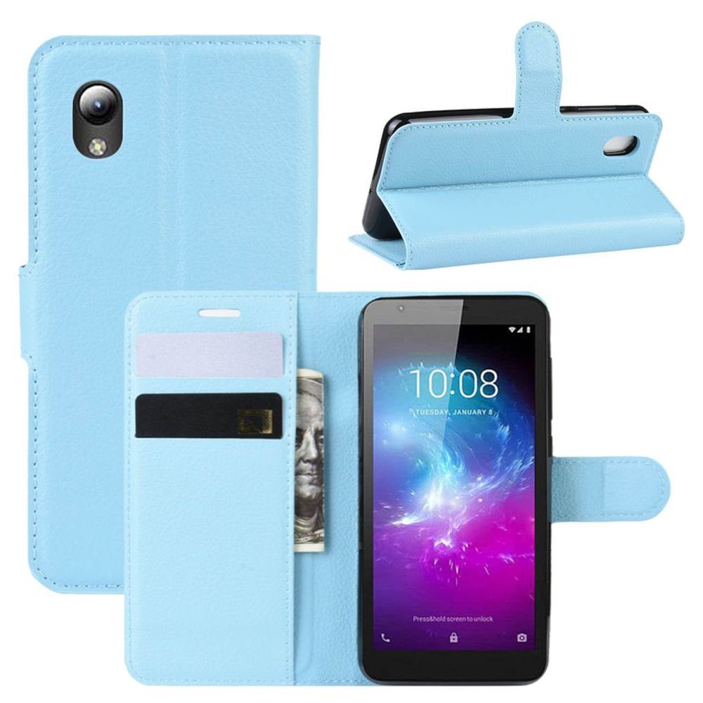 KANVOOS Cover per Samsung Galaxy A31, Cover a Libro Custodia in Pelle PU con Silicone TPU, Antiurto Flip Caso Portafoglio Cover per Samsung A31 (Lavanda