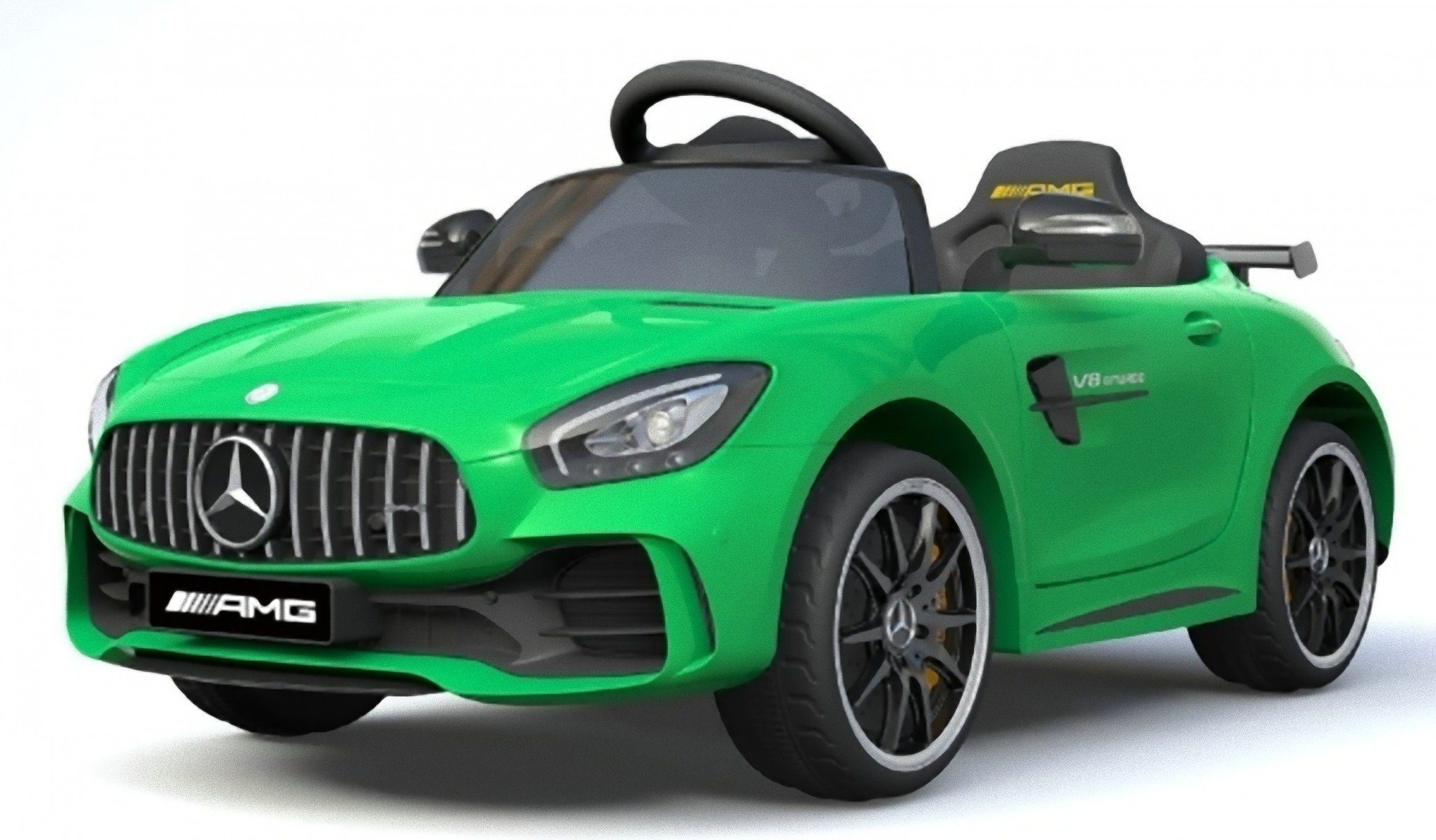 Auto GTR Grün Elektro-Kinderauto Smarty Kinder Elektro 12V Mercedes AMG