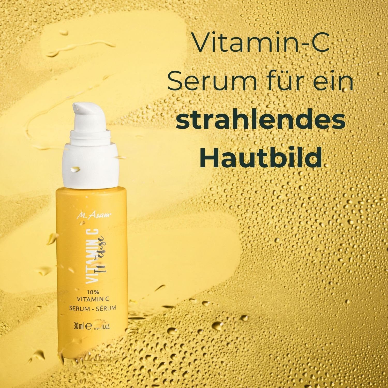 asambeauty Gesichtsserum VITAMIN C Intense 10% Serum, Anti-Aging Serum, 1-tlg.