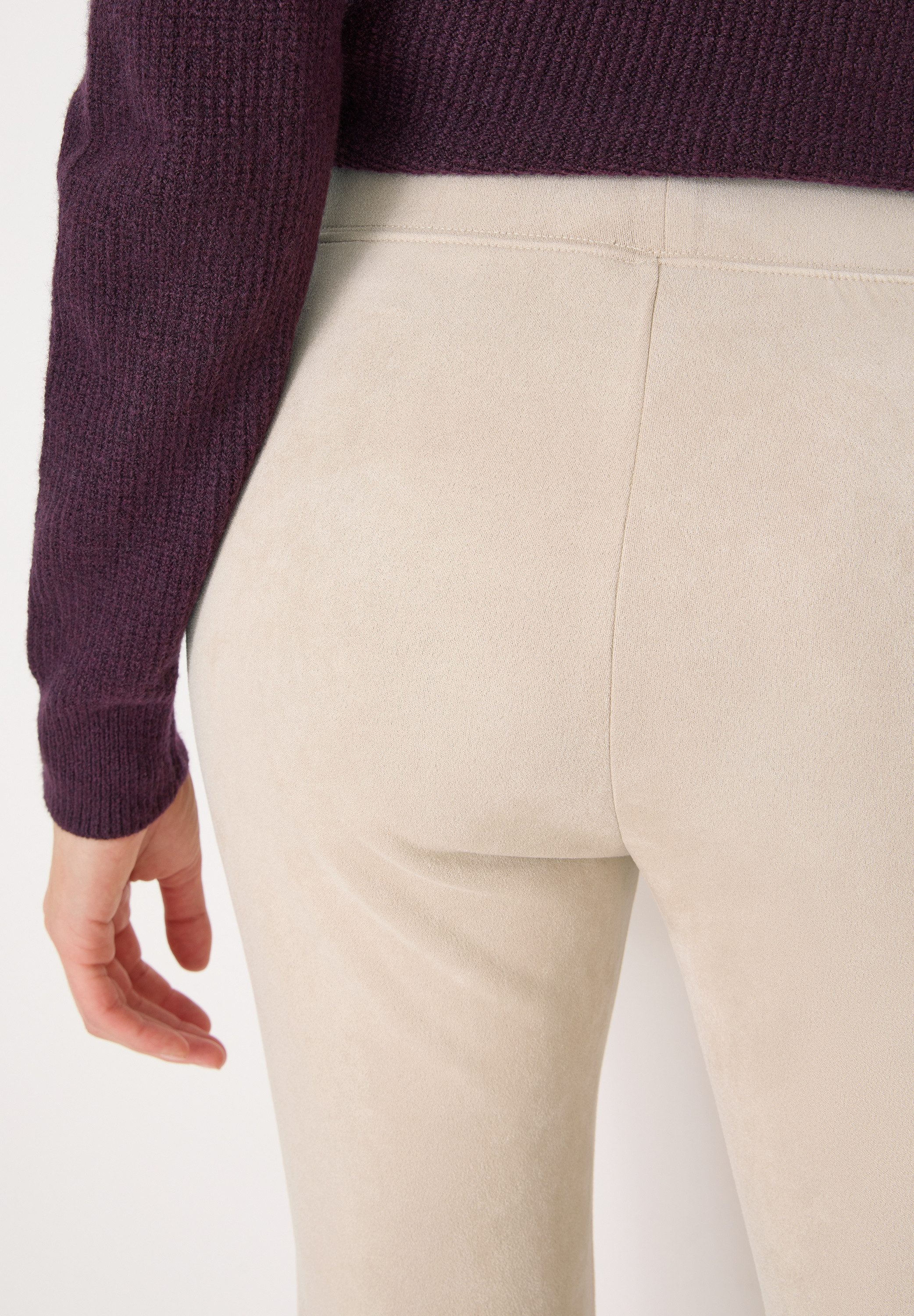 CECIL Leggings Velourleggins mit elastischem Bund