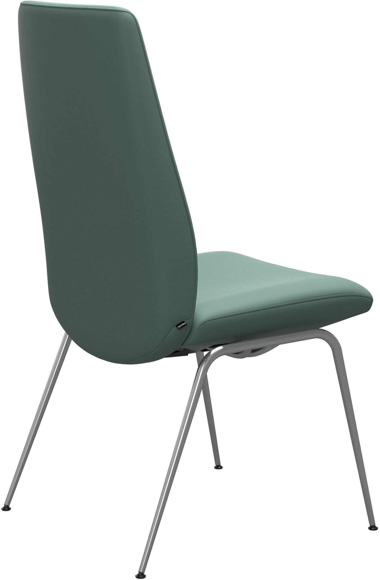 L, Stressless® in Laurel, Back, aus Polsterstuhl Beinen Stahl Größe matt mit Chrom High