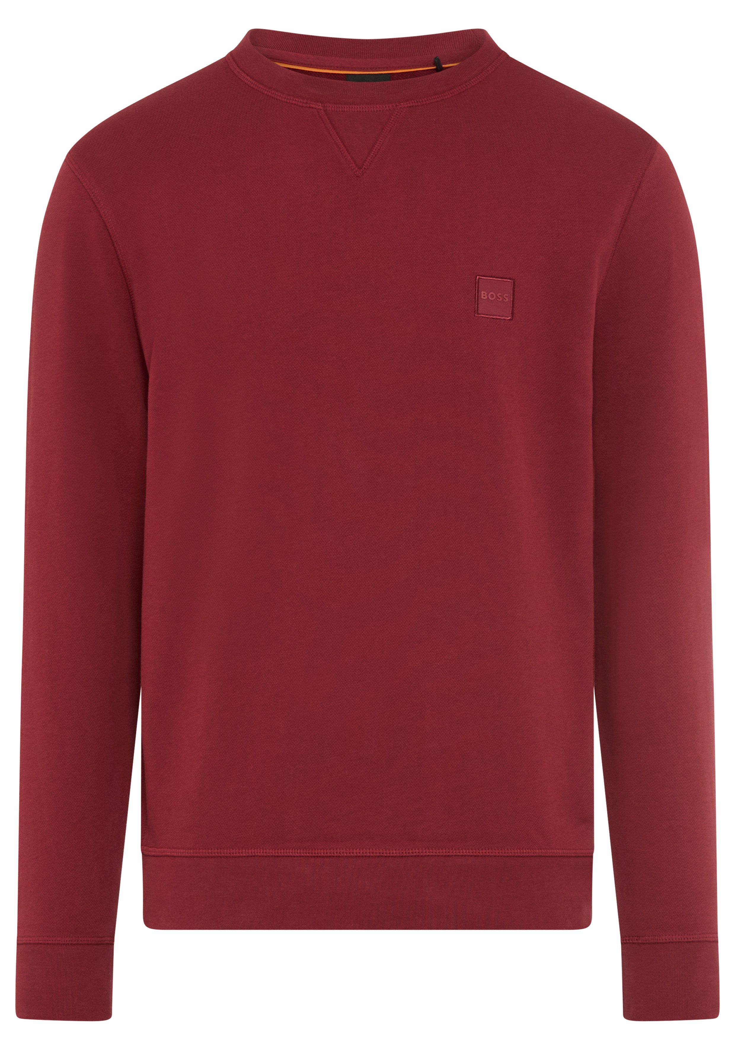 BOSS ORANGE Sweatshirt Westart mit BOSS Logopatch